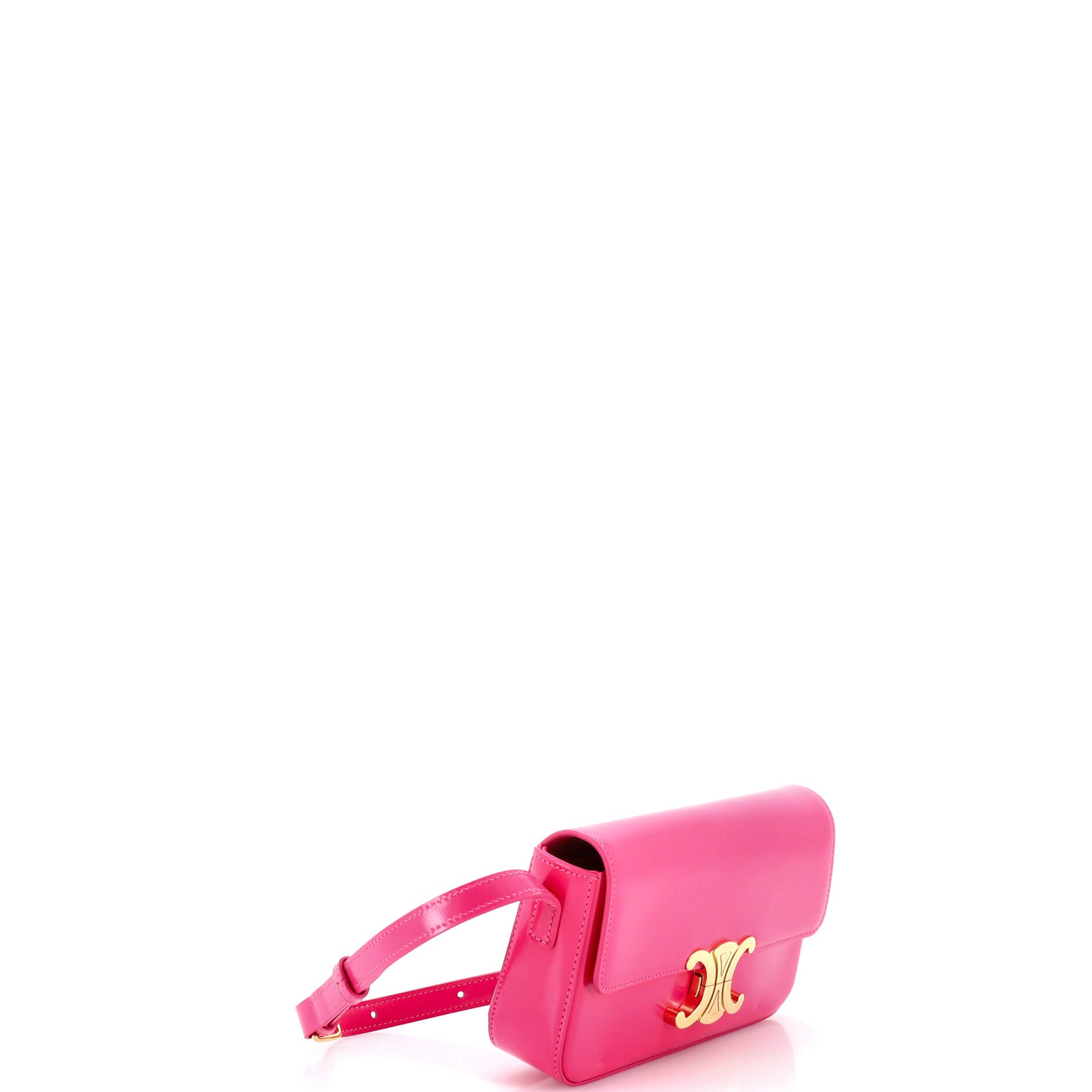 Triomphe East-West Shoulder Bag Smooth Calfskin