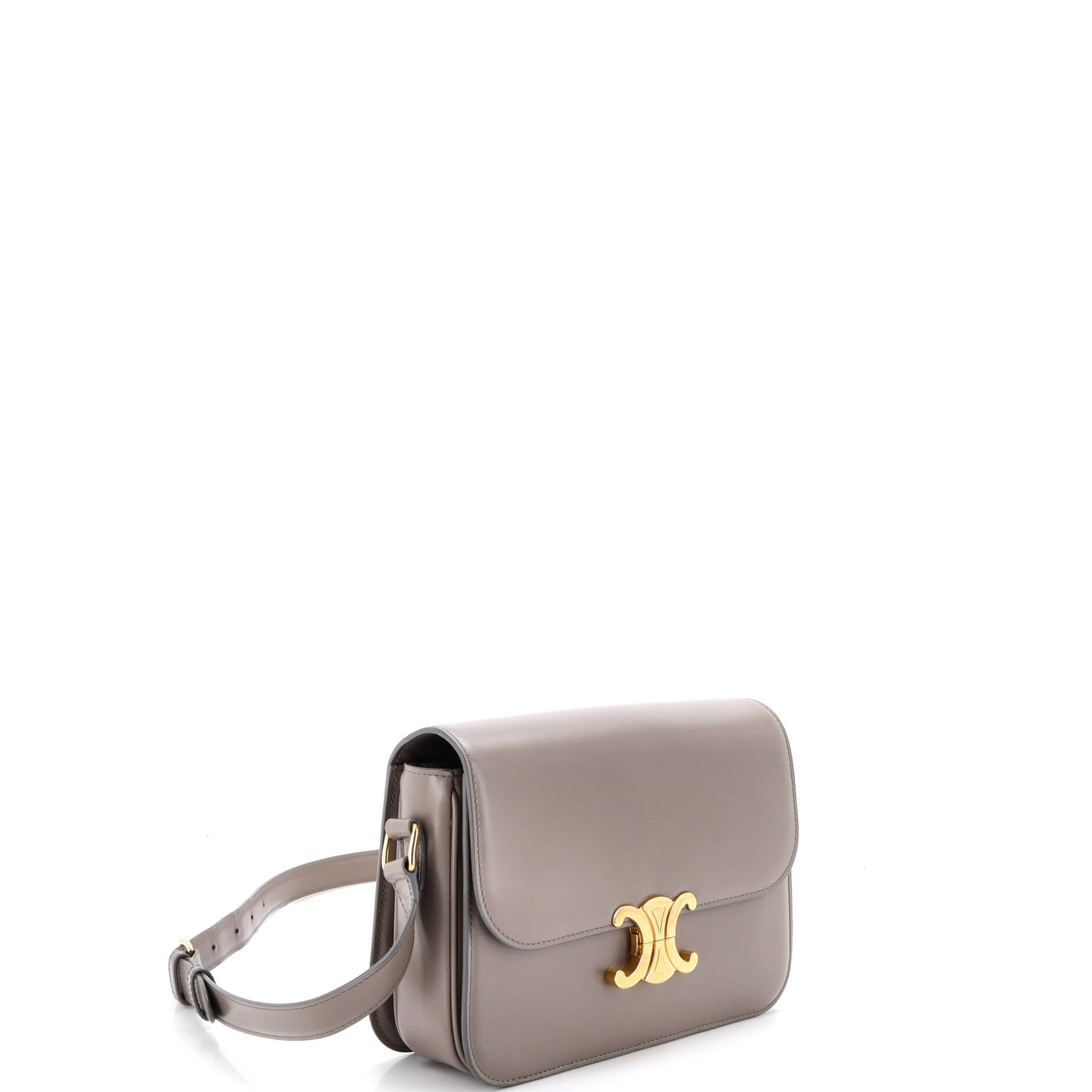 Triomphe Shoulder Bag Smooth Calfskin Medium