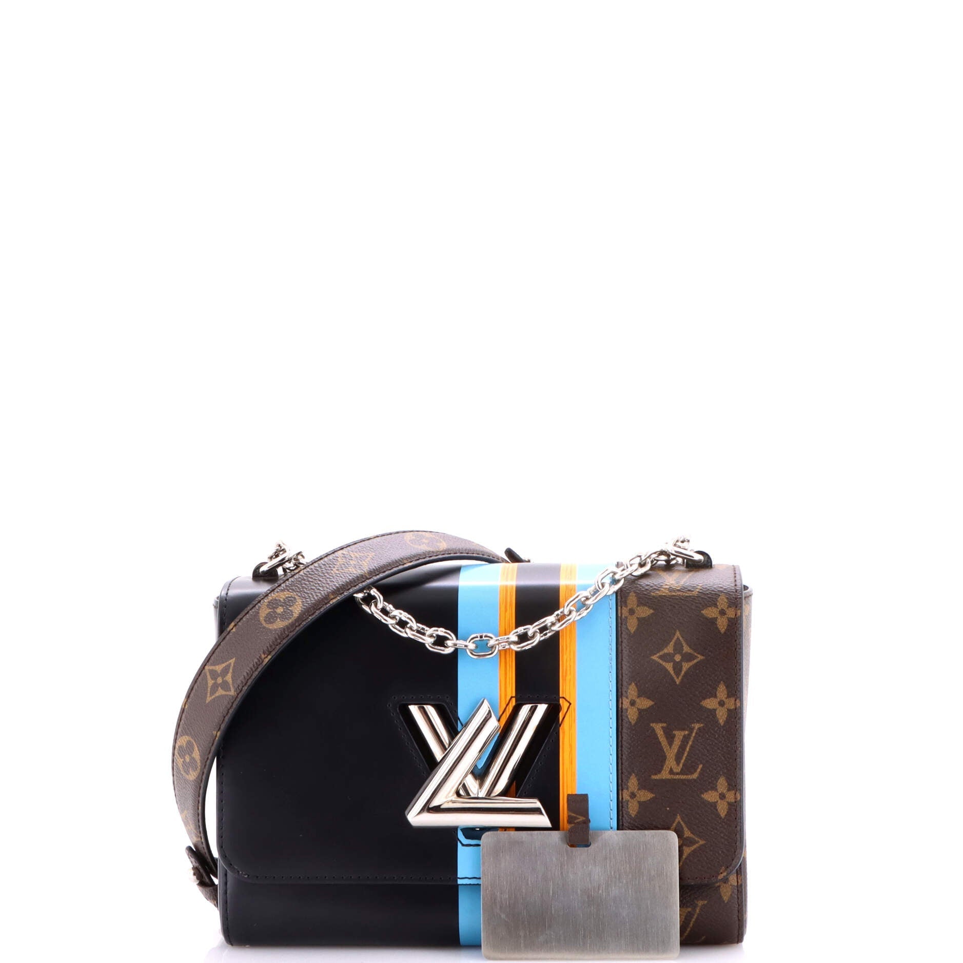 Twist Handbag Limited Edition Monogram Canvas and Leather MM