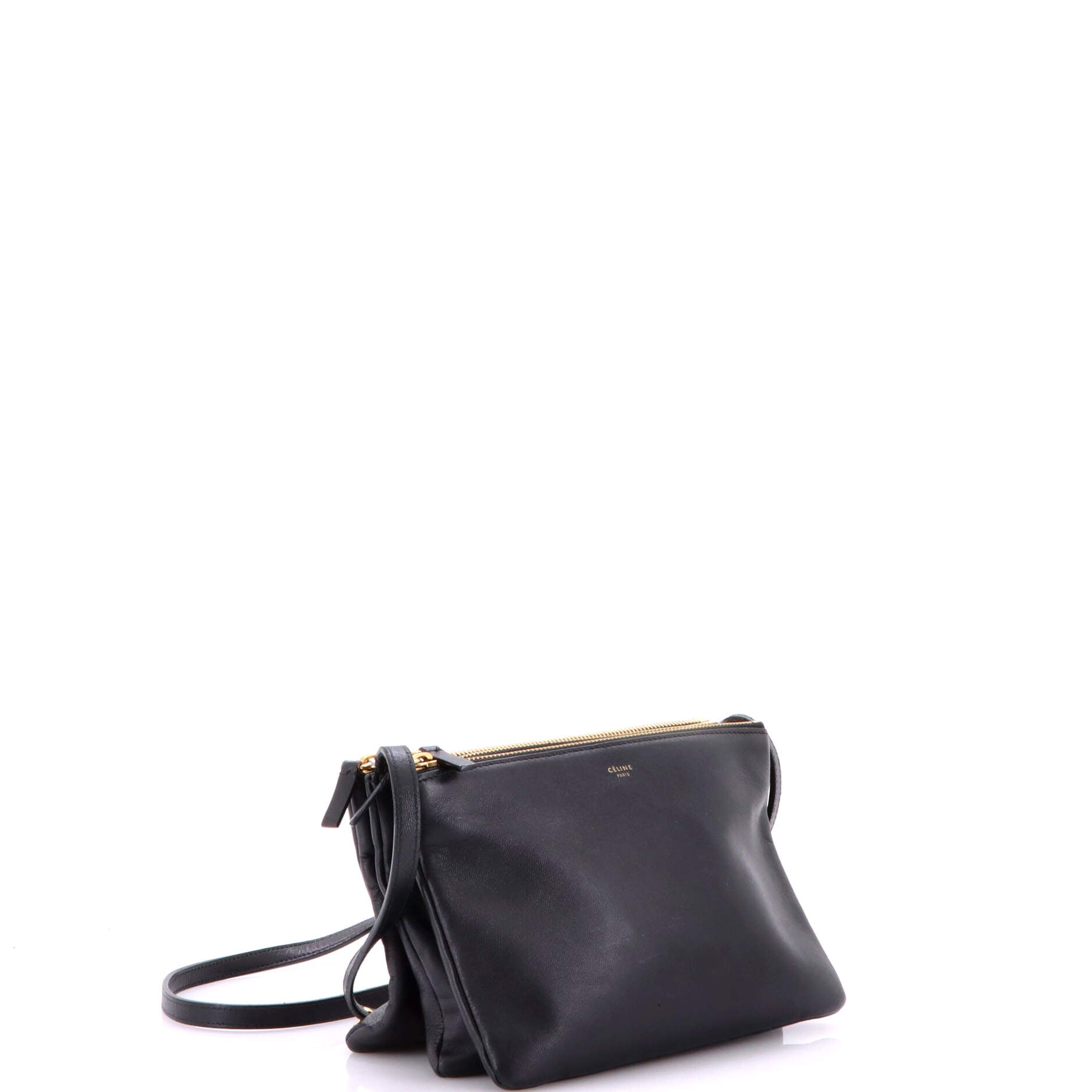 Trio Crossbody Bag Leather Small