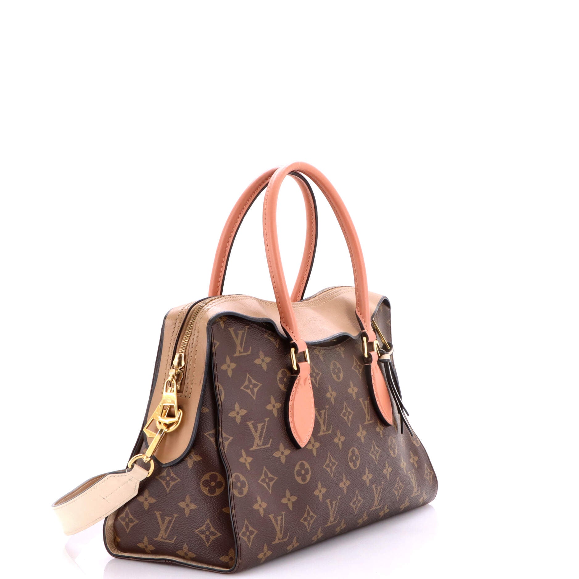 Tuileries Handbag Monogram Canvas with Leather