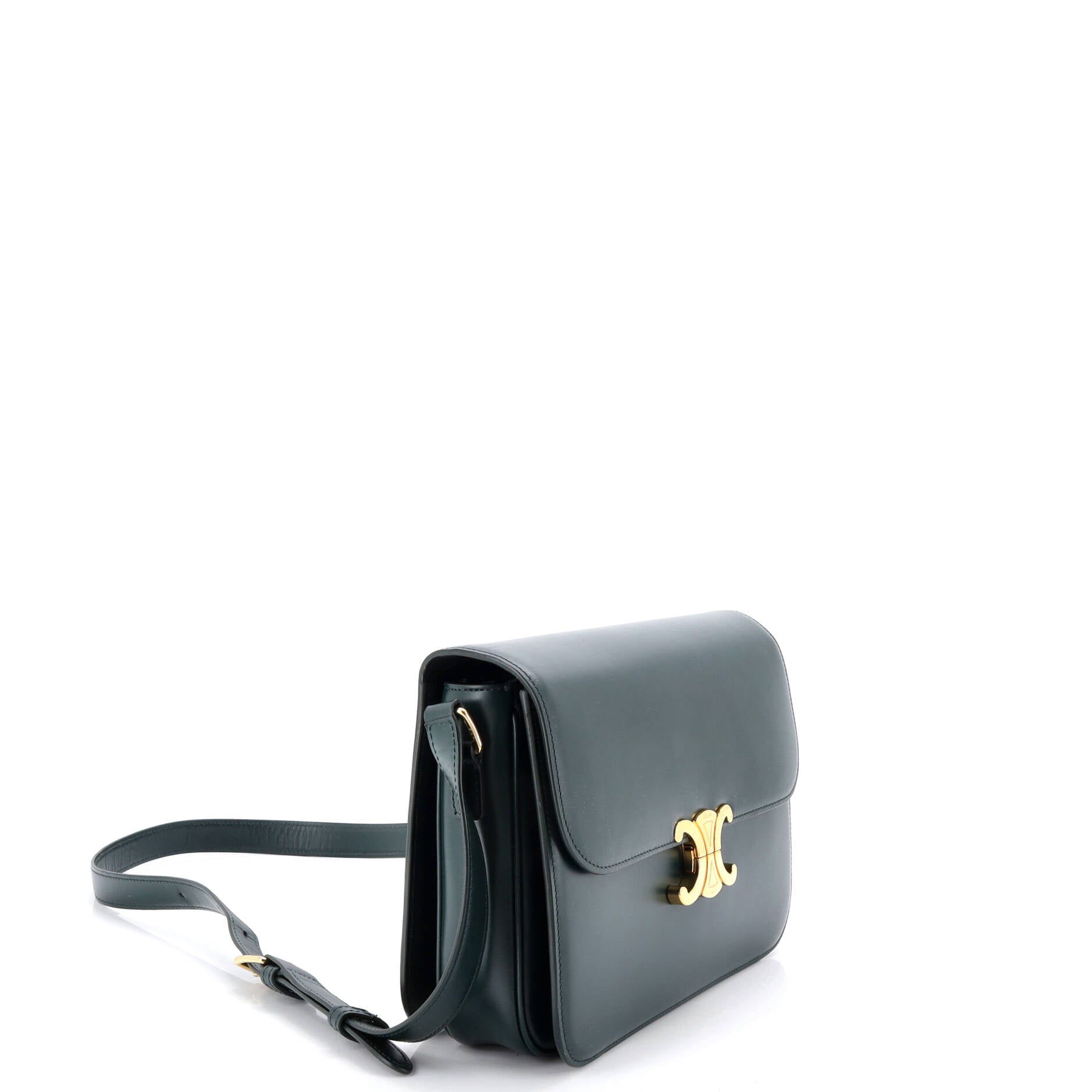 Triomphe Shoulder Bag Smooth Calfskin Large