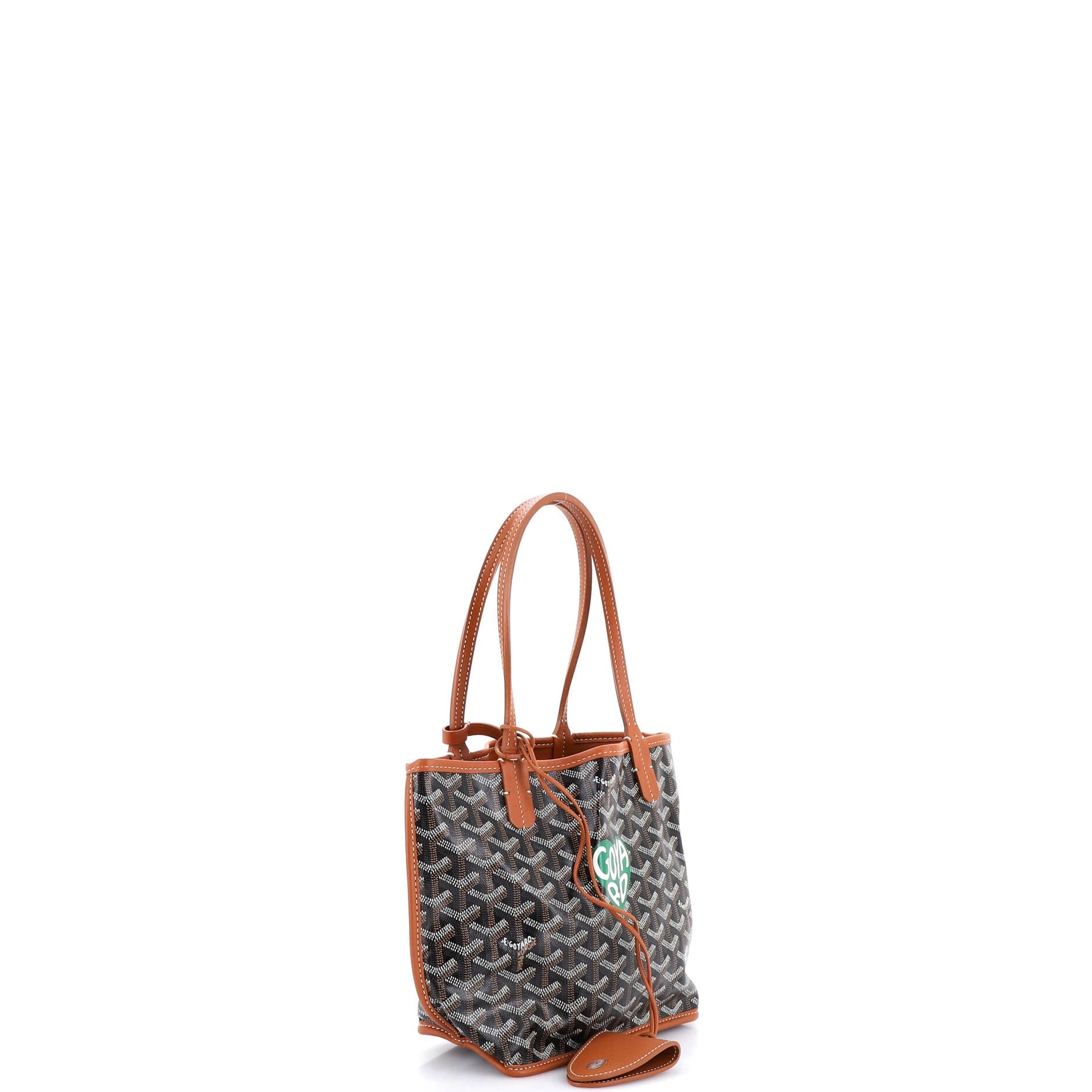 Anjou Reversible Tote Printed Coated Canvas Mini