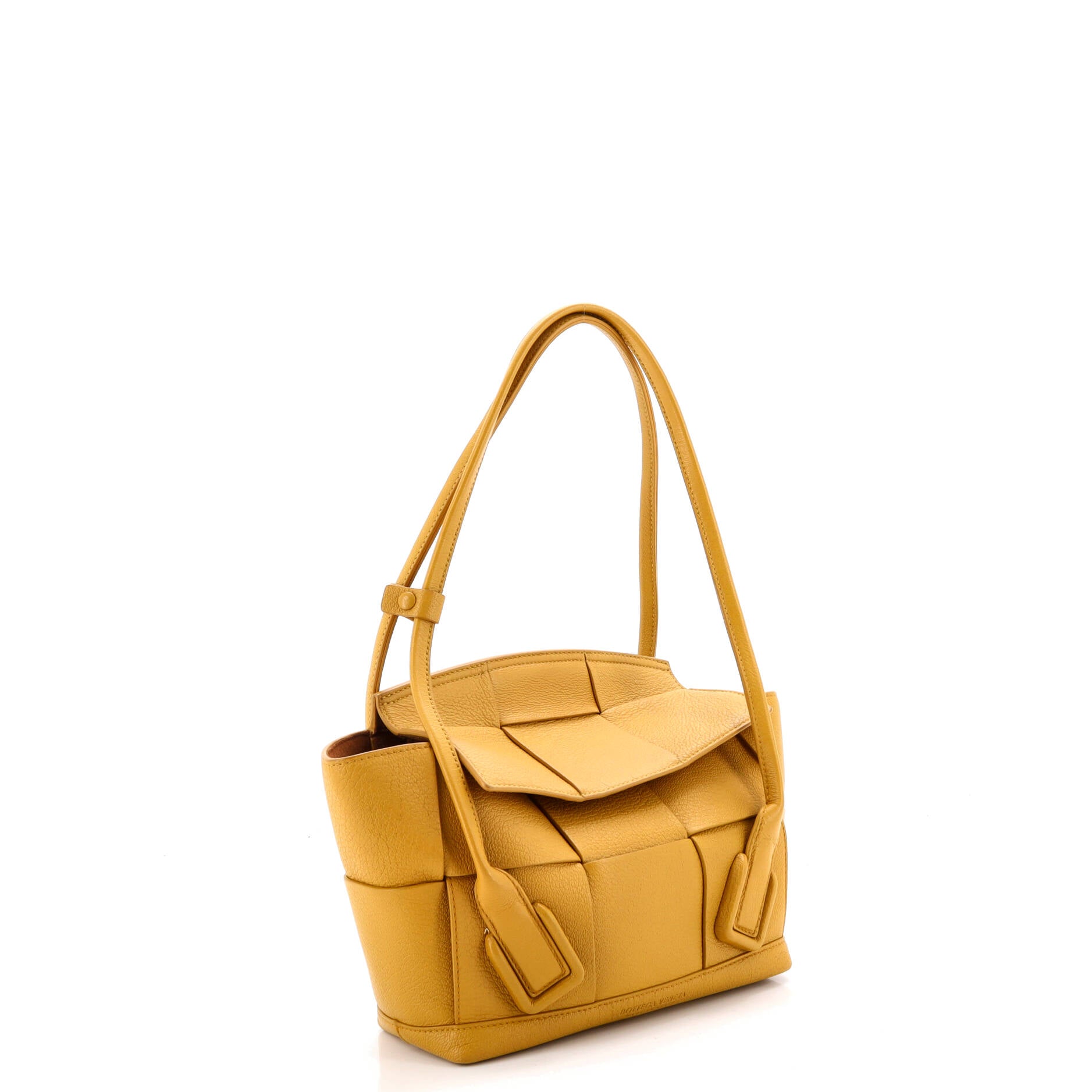 Arco Bag Maxi Intrecciato Leather Small