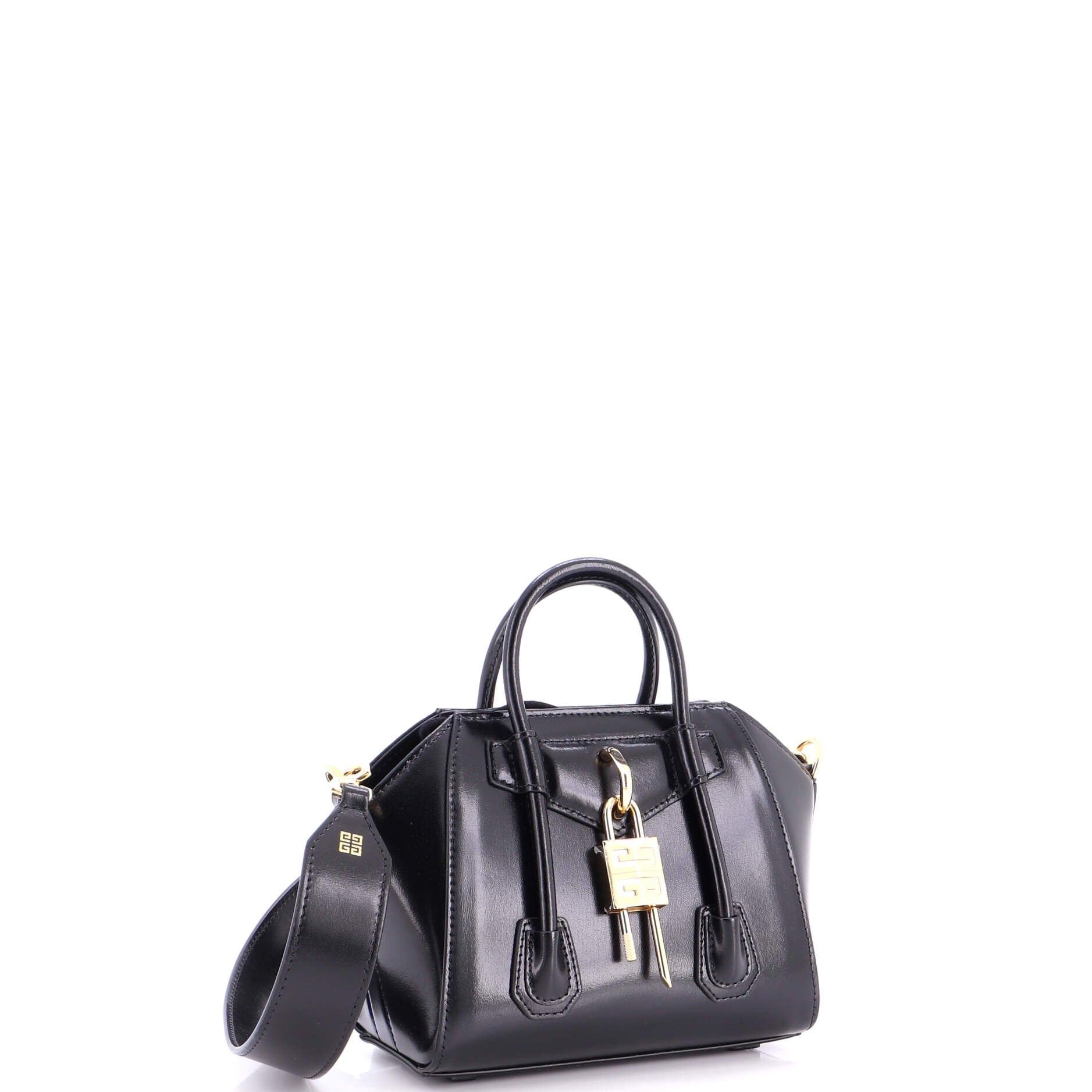 Antigona Lock Bag Leather Mini