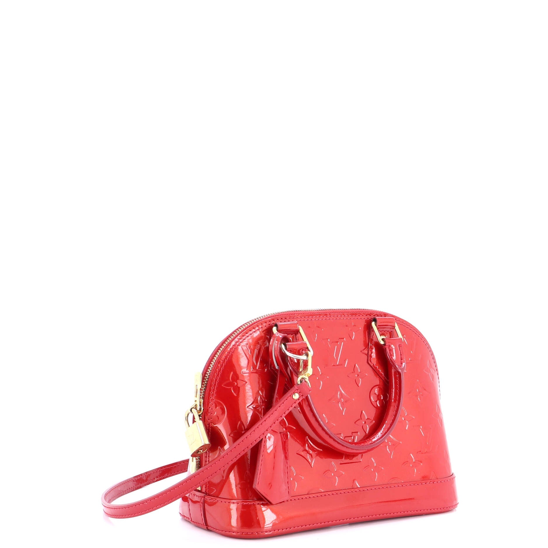 Alma Handbag Monogram Vernis BB