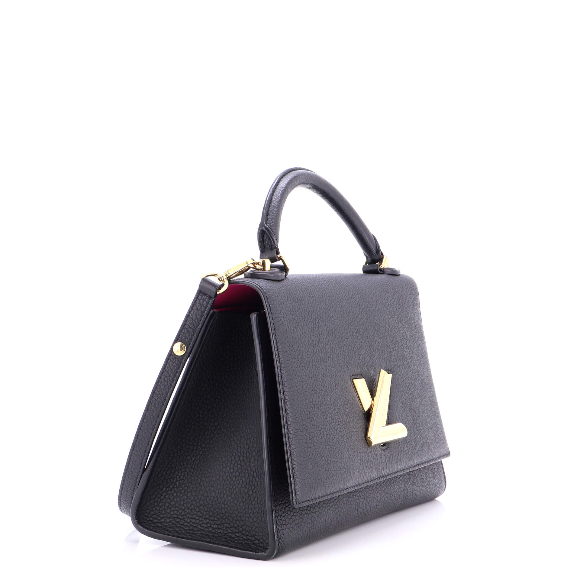 Twist One Handle Bag Taurillon Leather MM