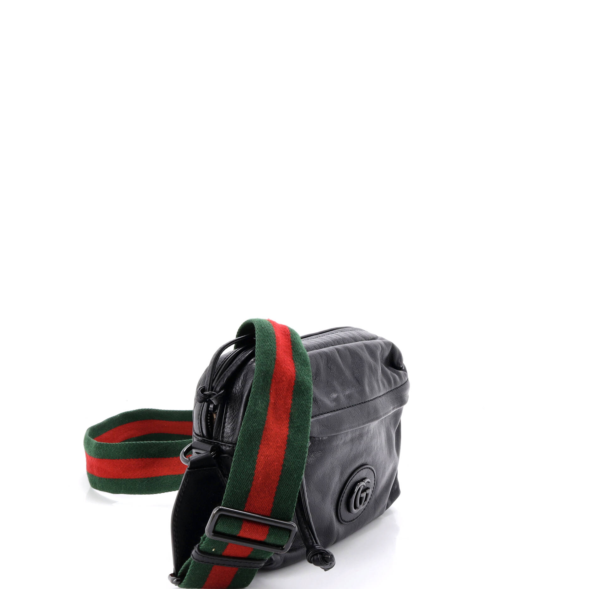 Tonal Double G Shoulder Bag Leather