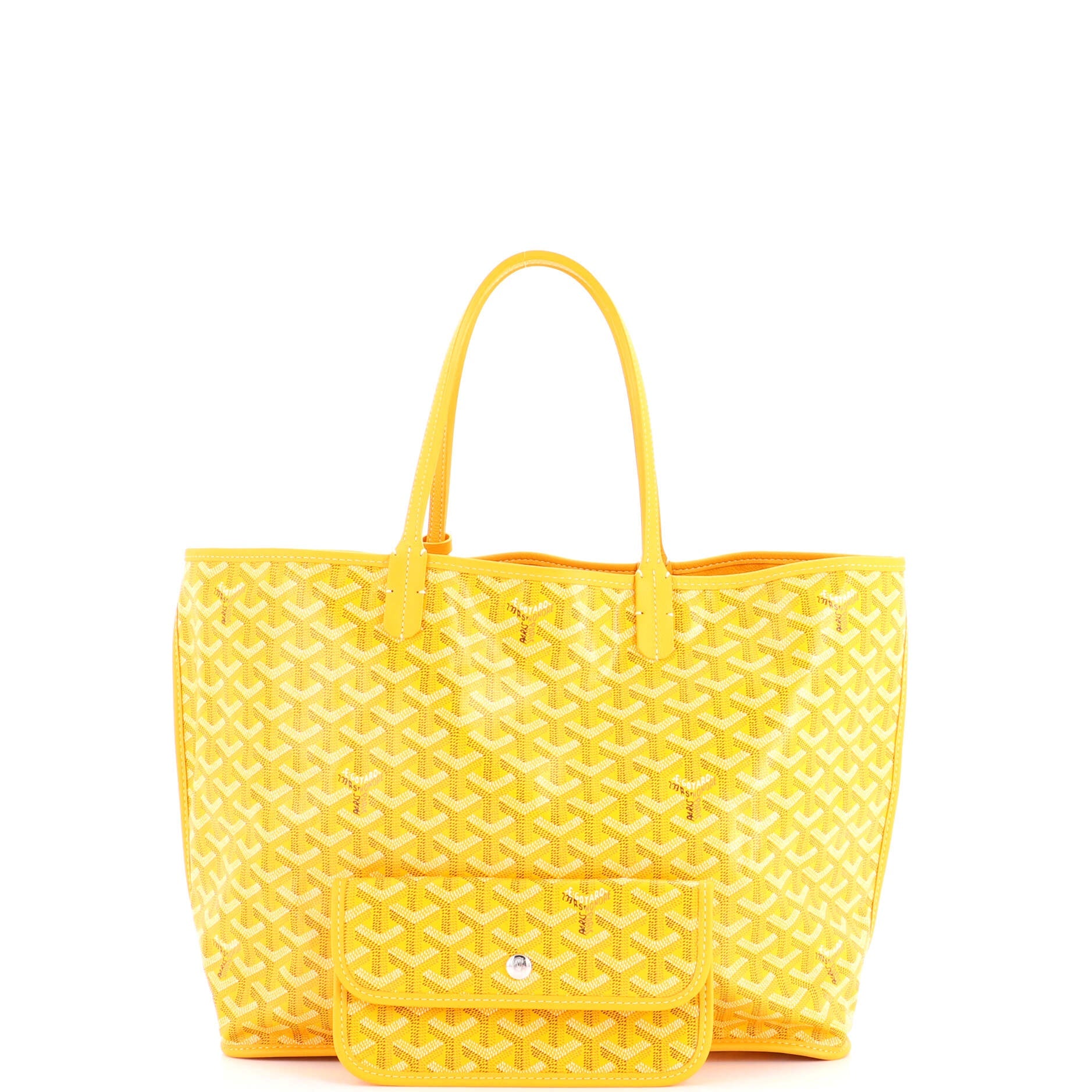 Anjou Reversible Tote Coated Canvas PM