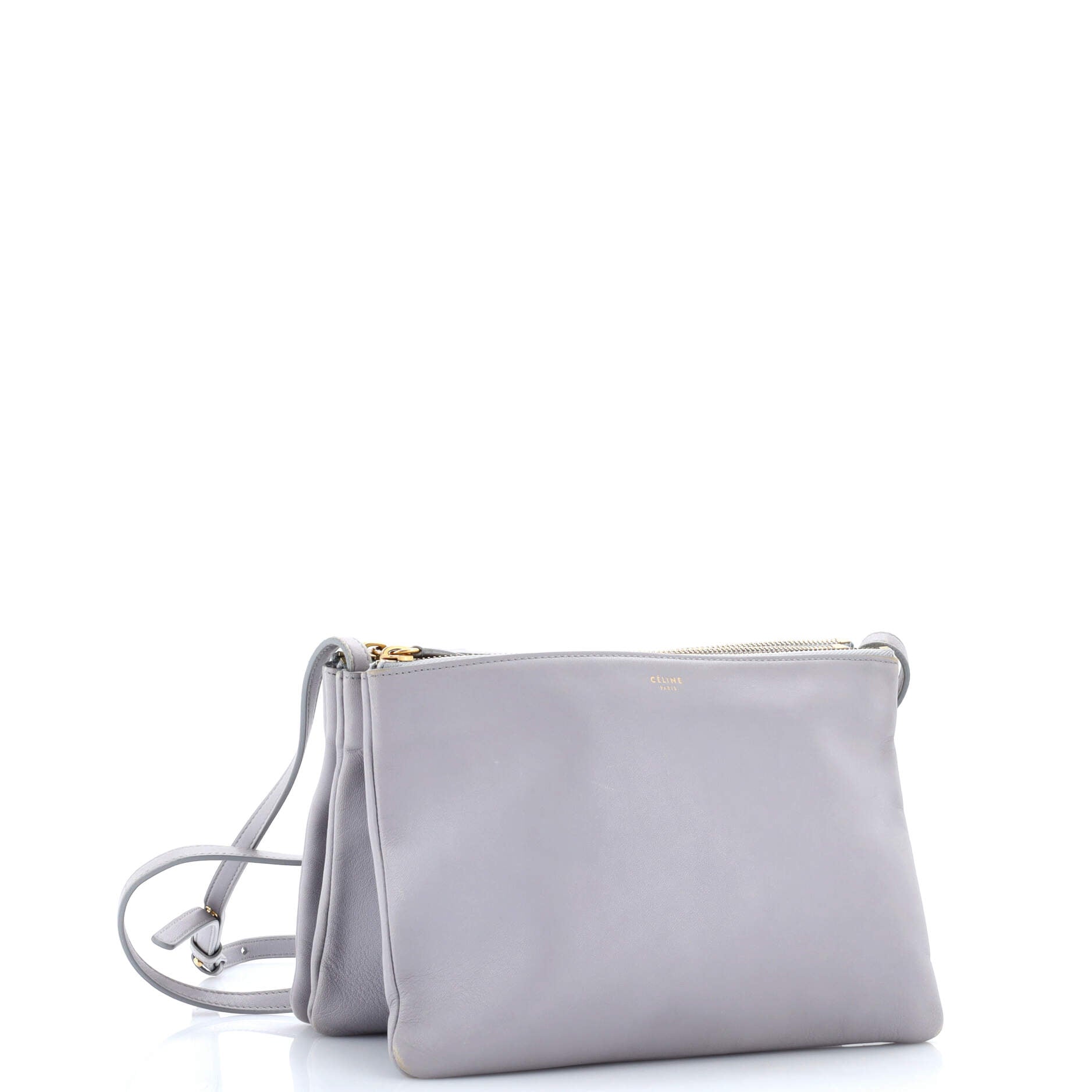 Trio Crossbody Bag Leather Large