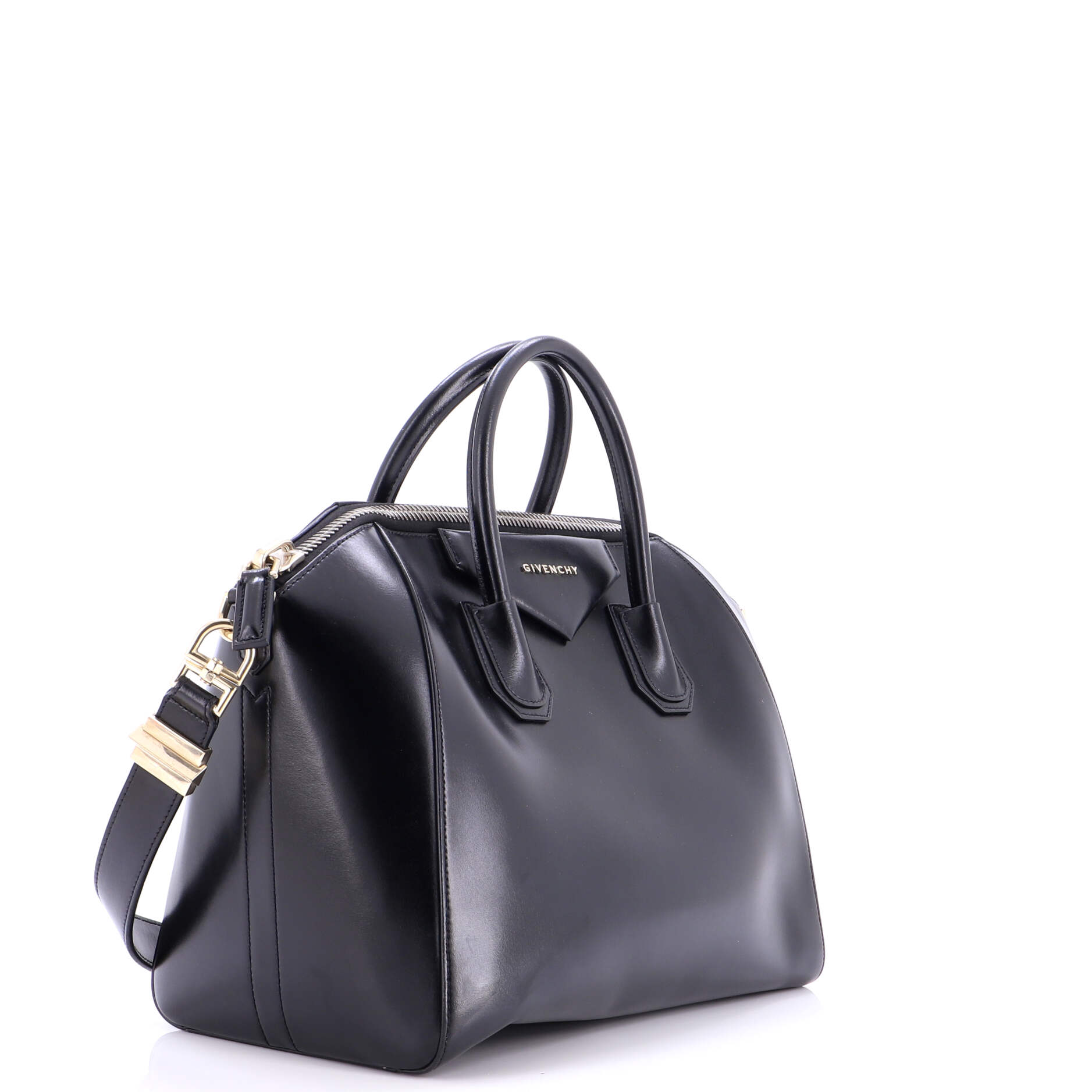 Antigona Bag Glazed Leather Small