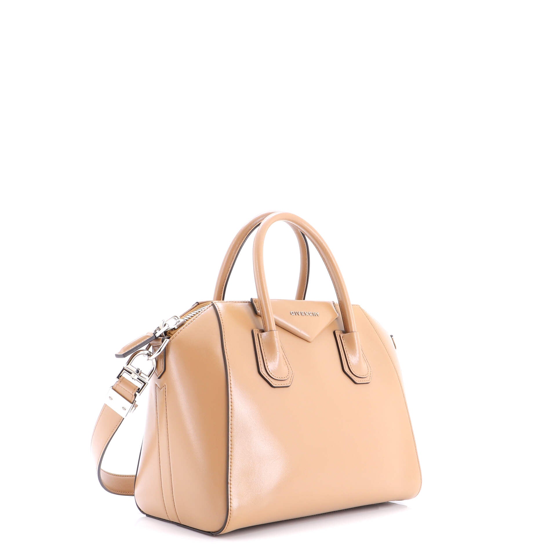 Antigona Bag Glazed Leather Small