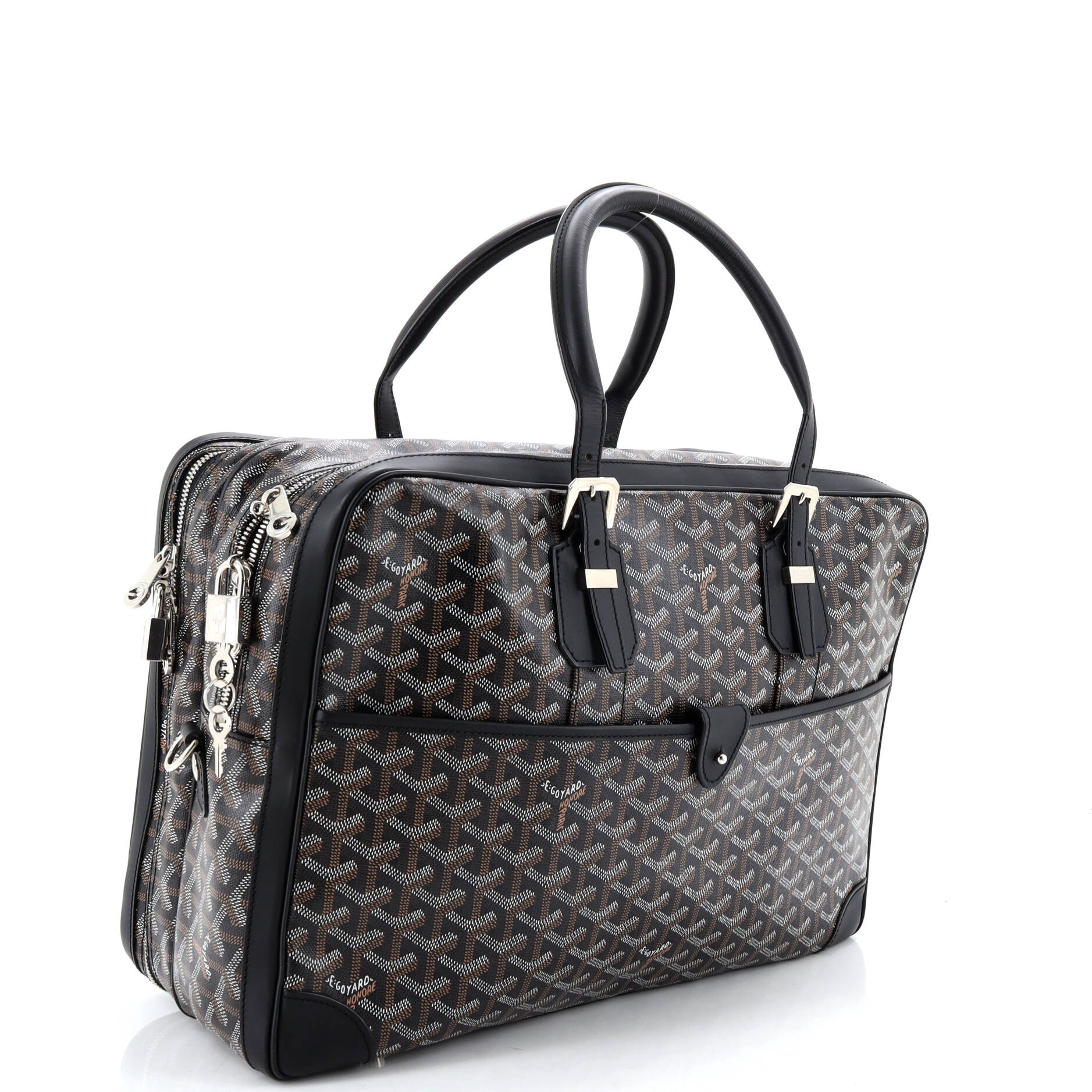Ambassade Briefcase Coated Canvas MM