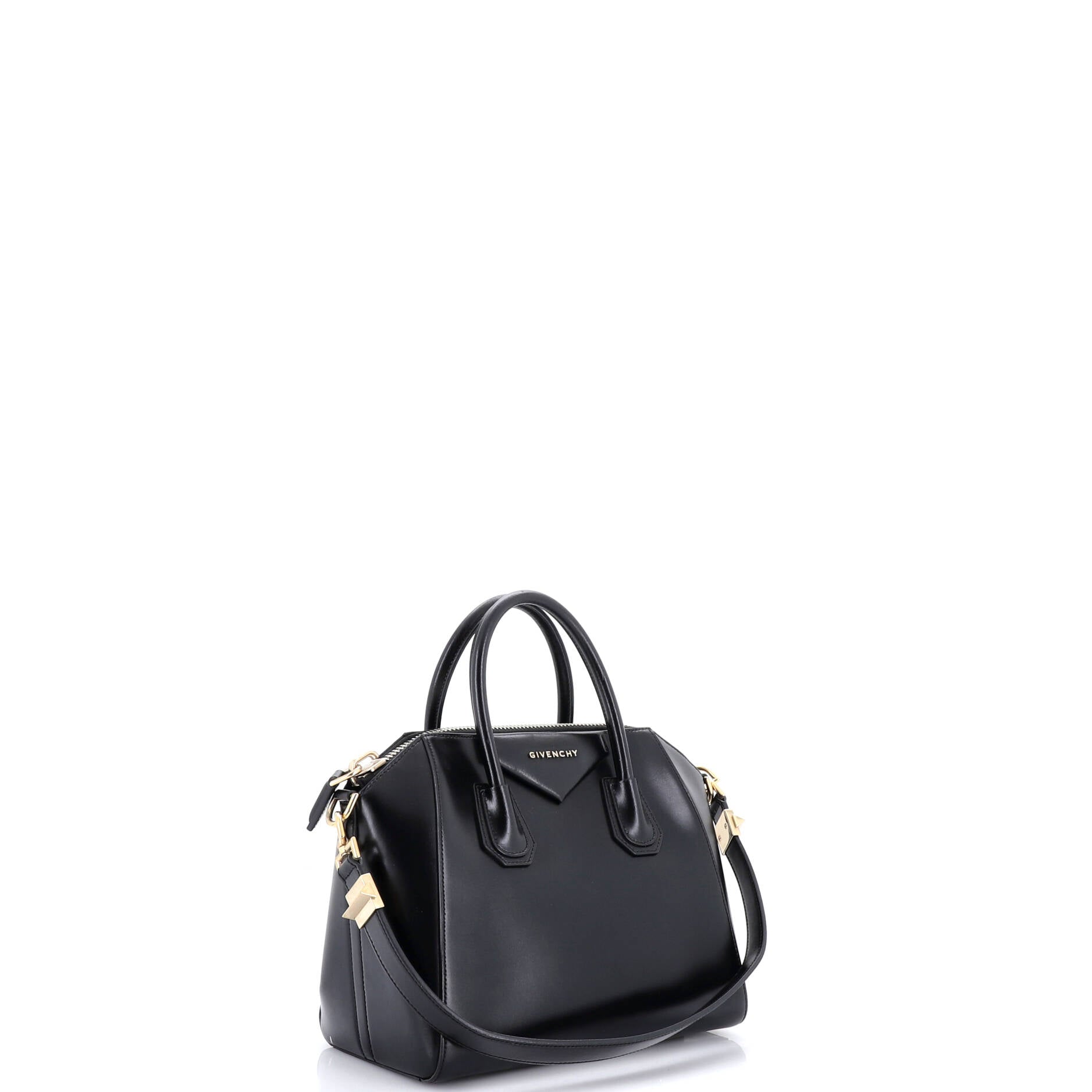 Antigona Bag Glazed Leather Small