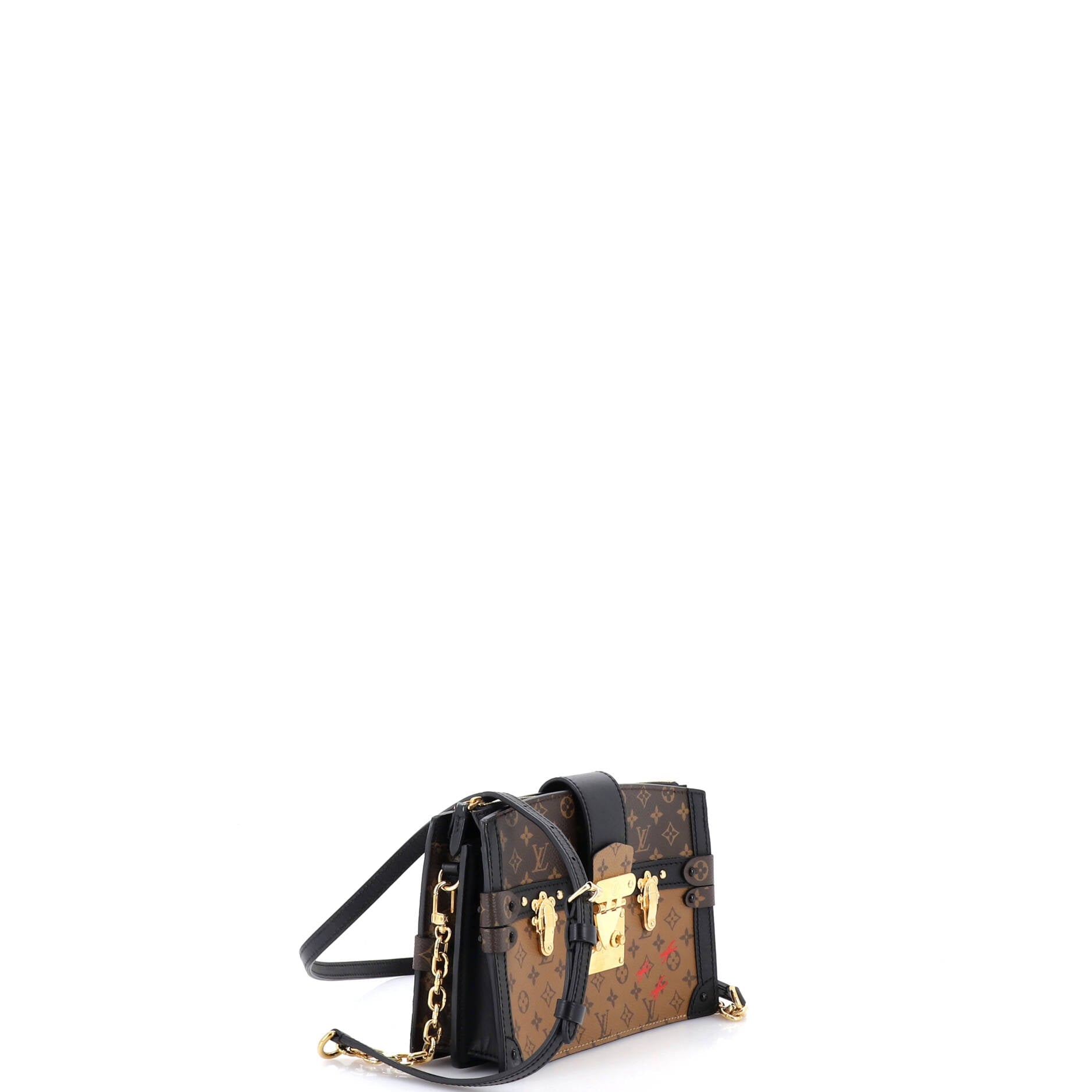 Trunk Clutch Reverse Monogram Canvas
