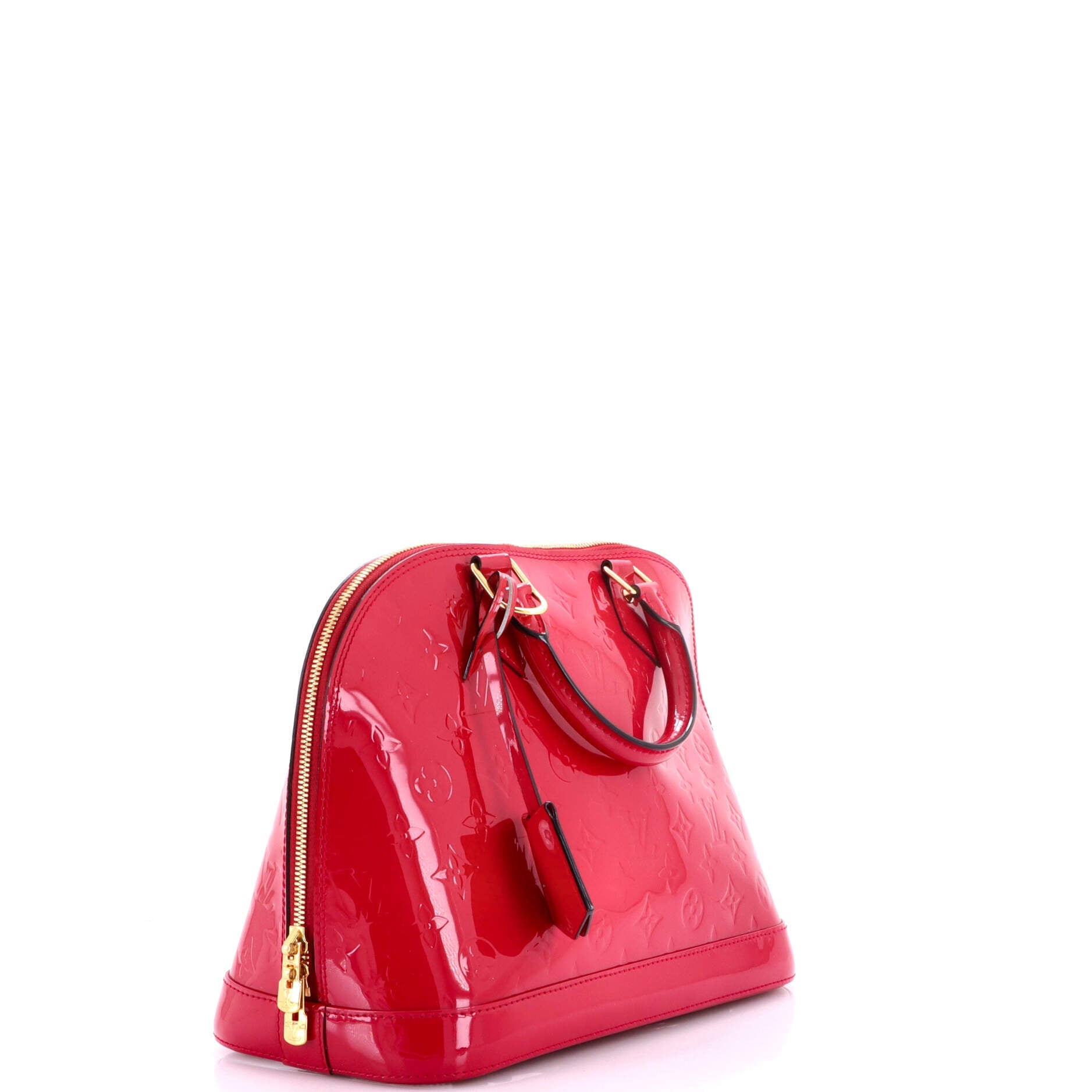 Alma Handbag Monogram Vernis PM