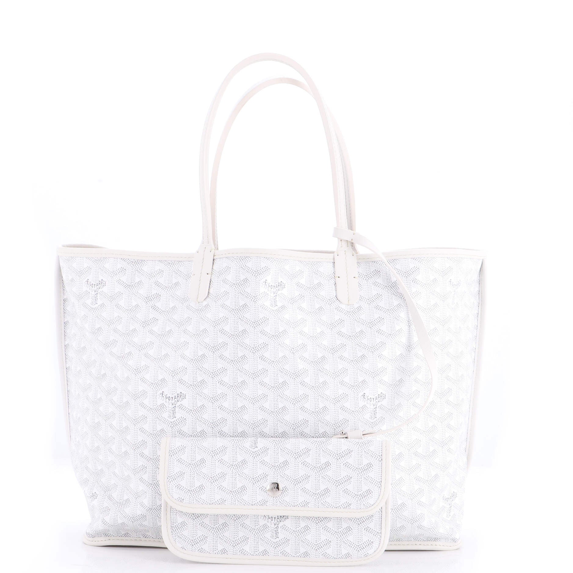 Anjou Reversible Tote Coated Canvas PM