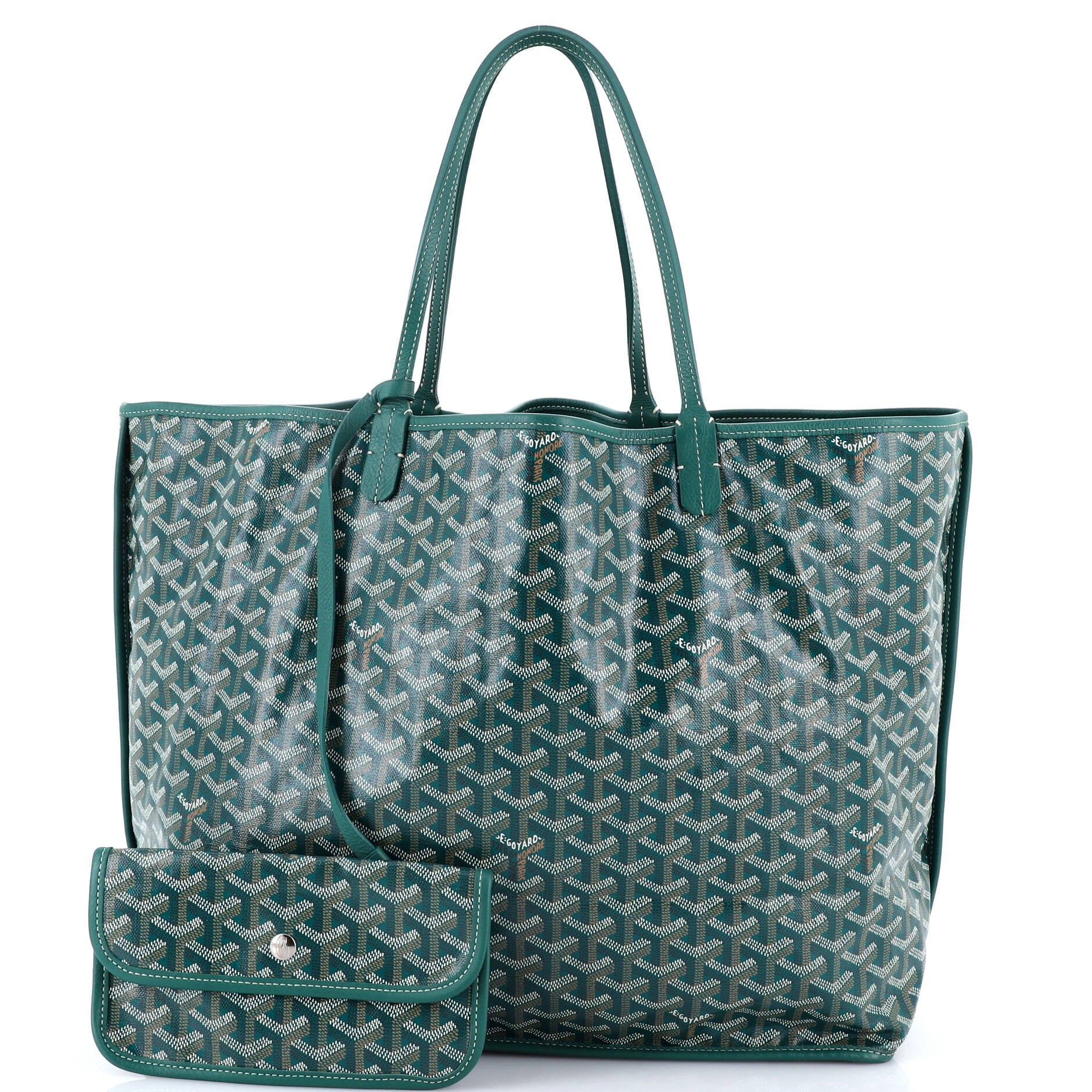 Anjou Reversible Tote Coated Canvas GM