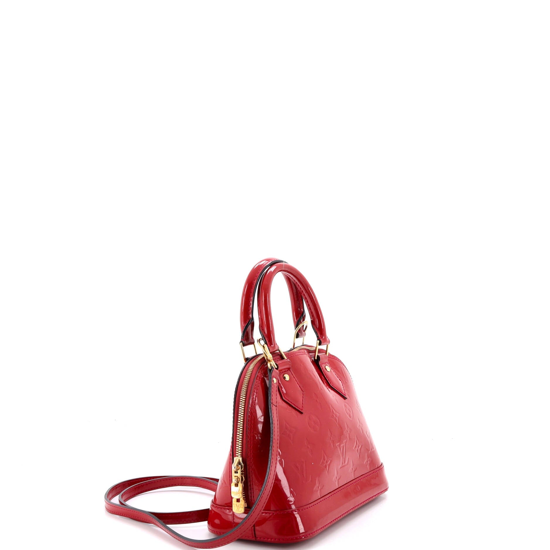 Alma Handbag Monogram Vernis BB