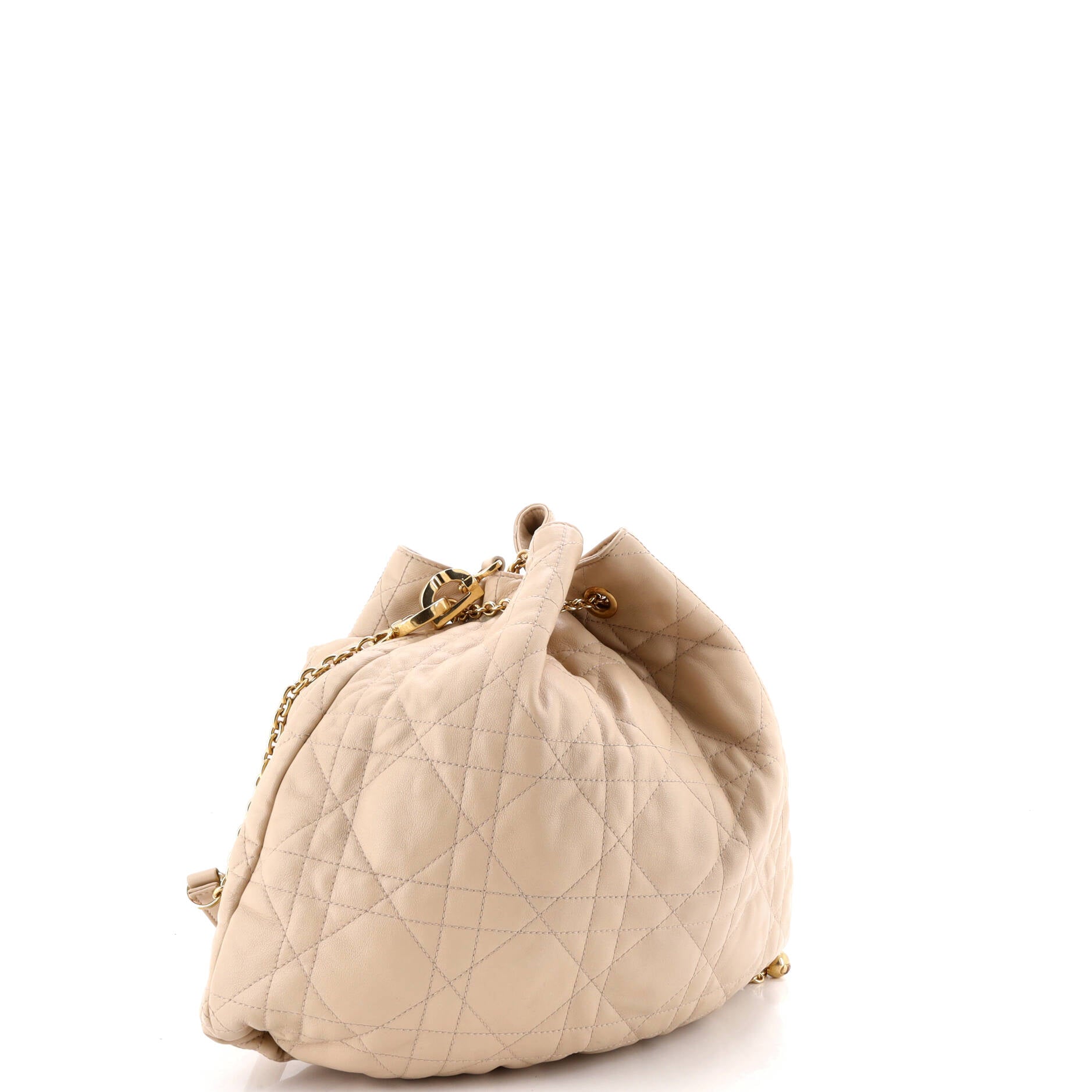 Ammi Supple Bag Macrocannage Quilt Lambskin Large