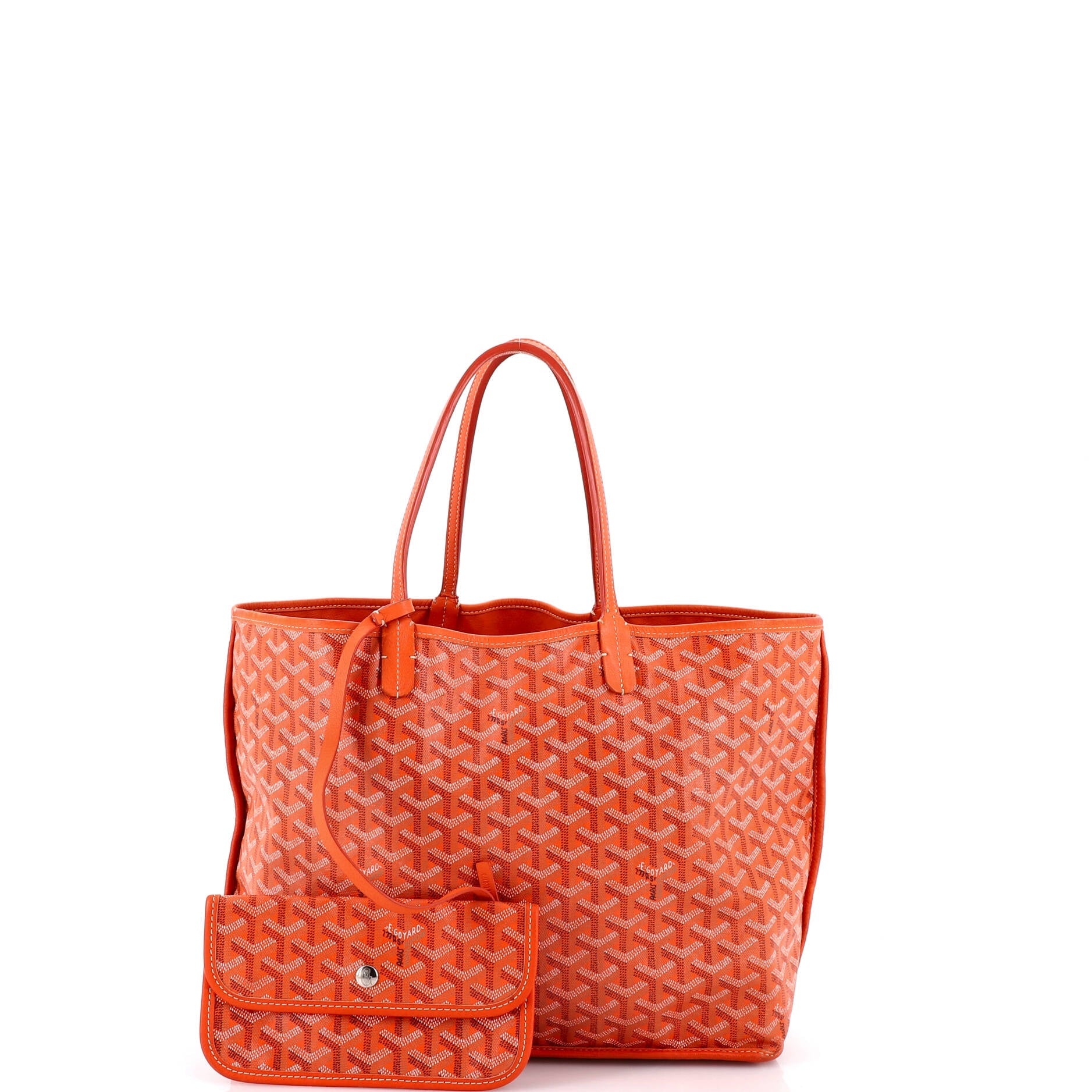 Anjou Reversible Tote Coated Canvas PM