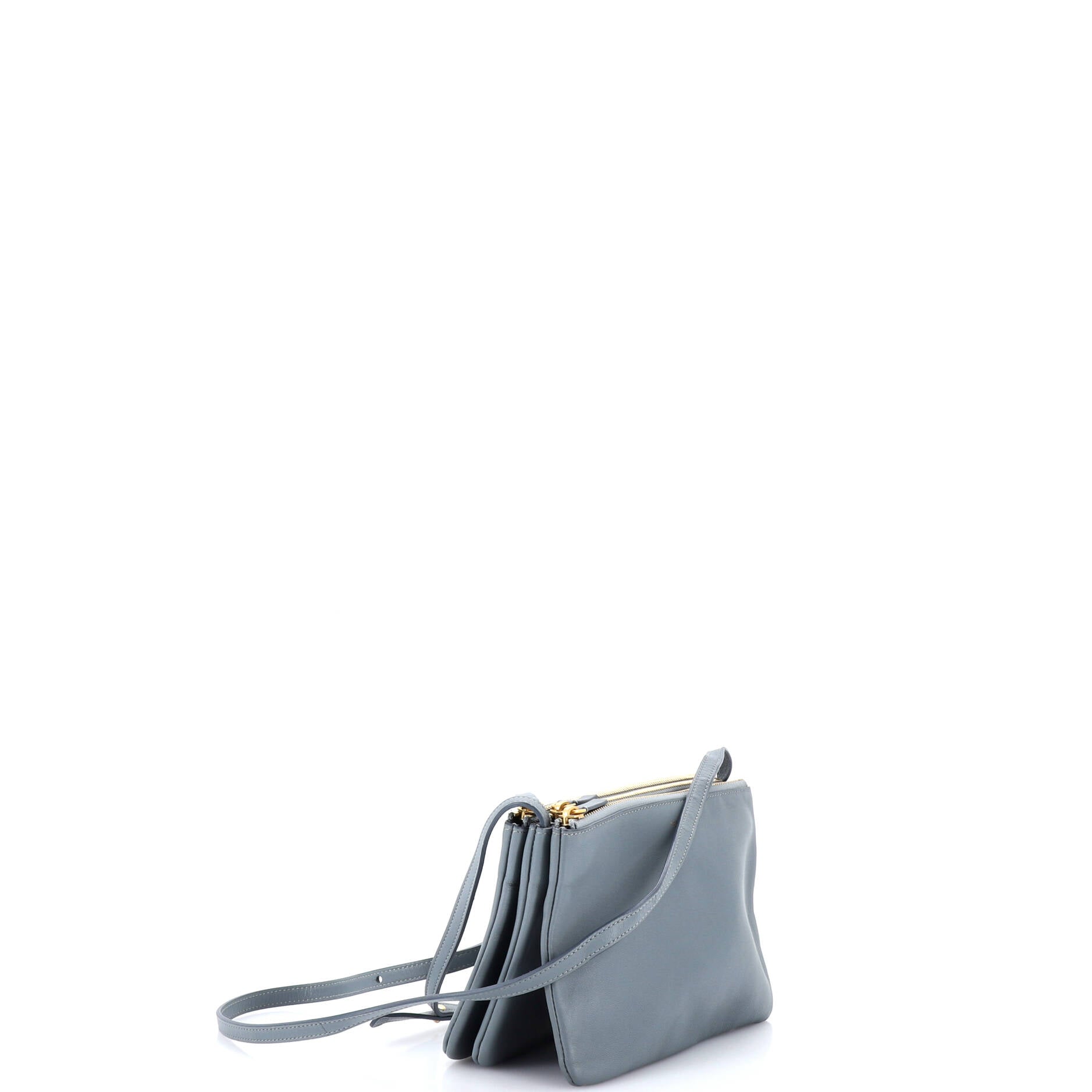 Trio Crossbody Bag Leather Small