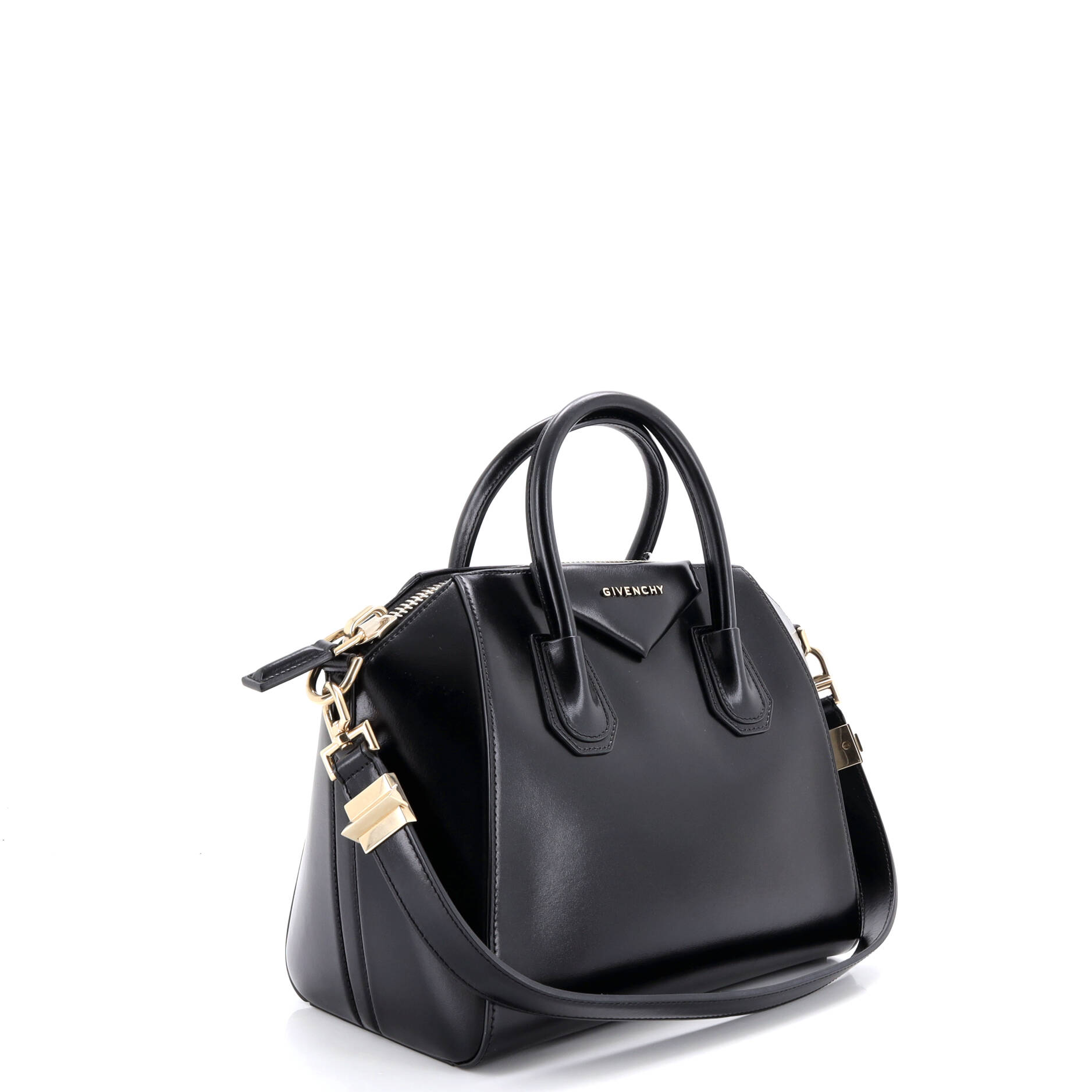 Antigona Bag Glazed Leather Small