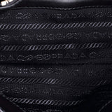 Buckle Pocket Crossbody Bag Spazzolato Leather and Tessuto