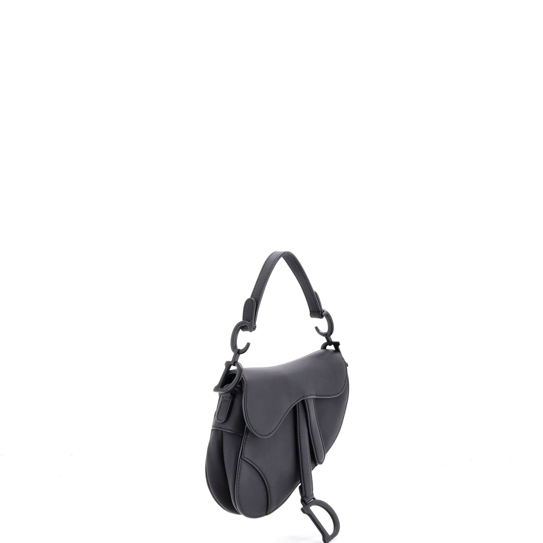 Ultra Matte Saddle Handbag Leather Mini