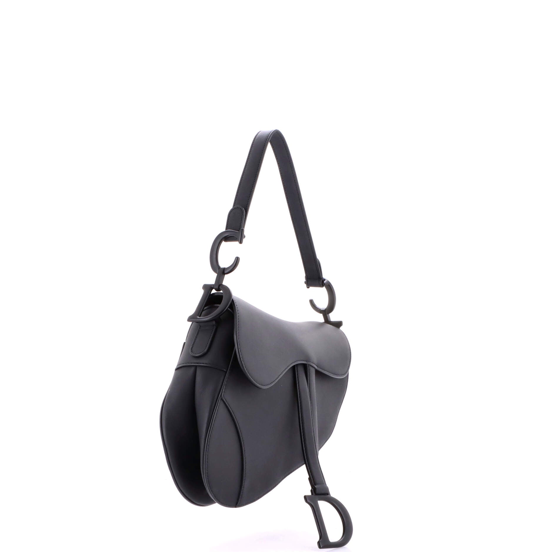 Ultra Matte Saddle Handbag Leather Medium
