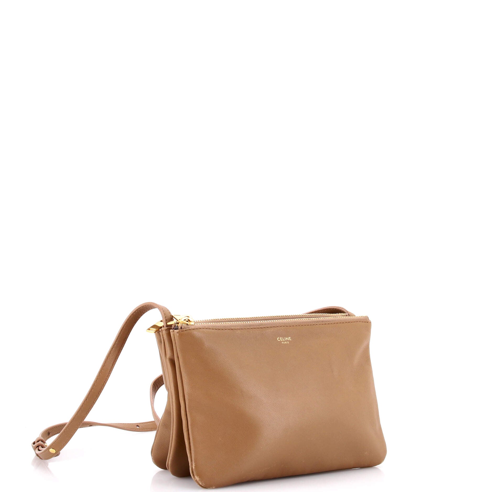 Trio Crossbody Bag Leather Small