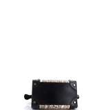 Luggage Bag Python and Leather Mini