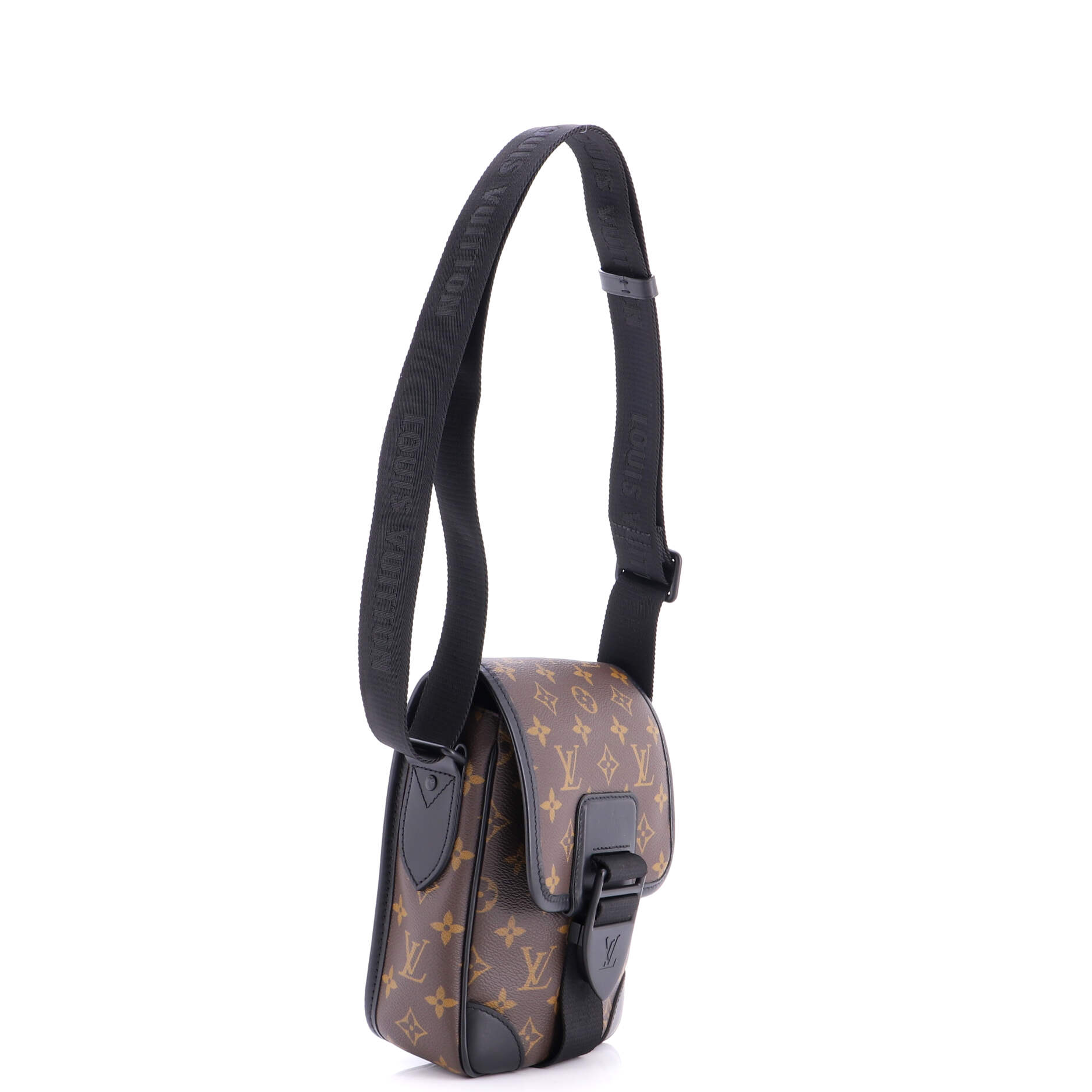 Archy Messenger Bag Macassar Monogram Canvas PM
