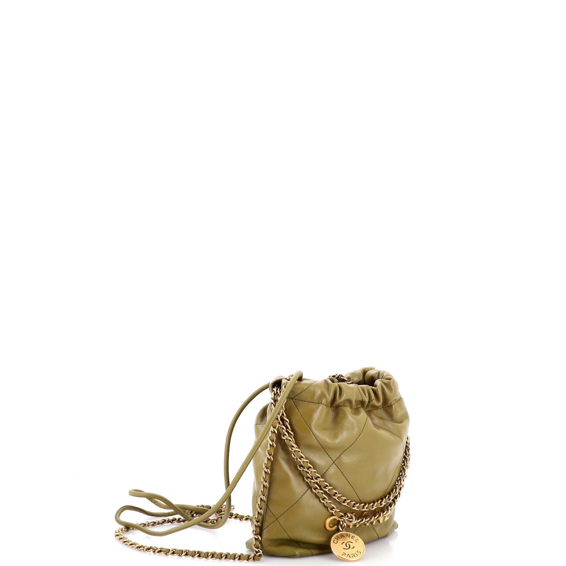 22 Chain Hobo Quilted Calfskin Mini