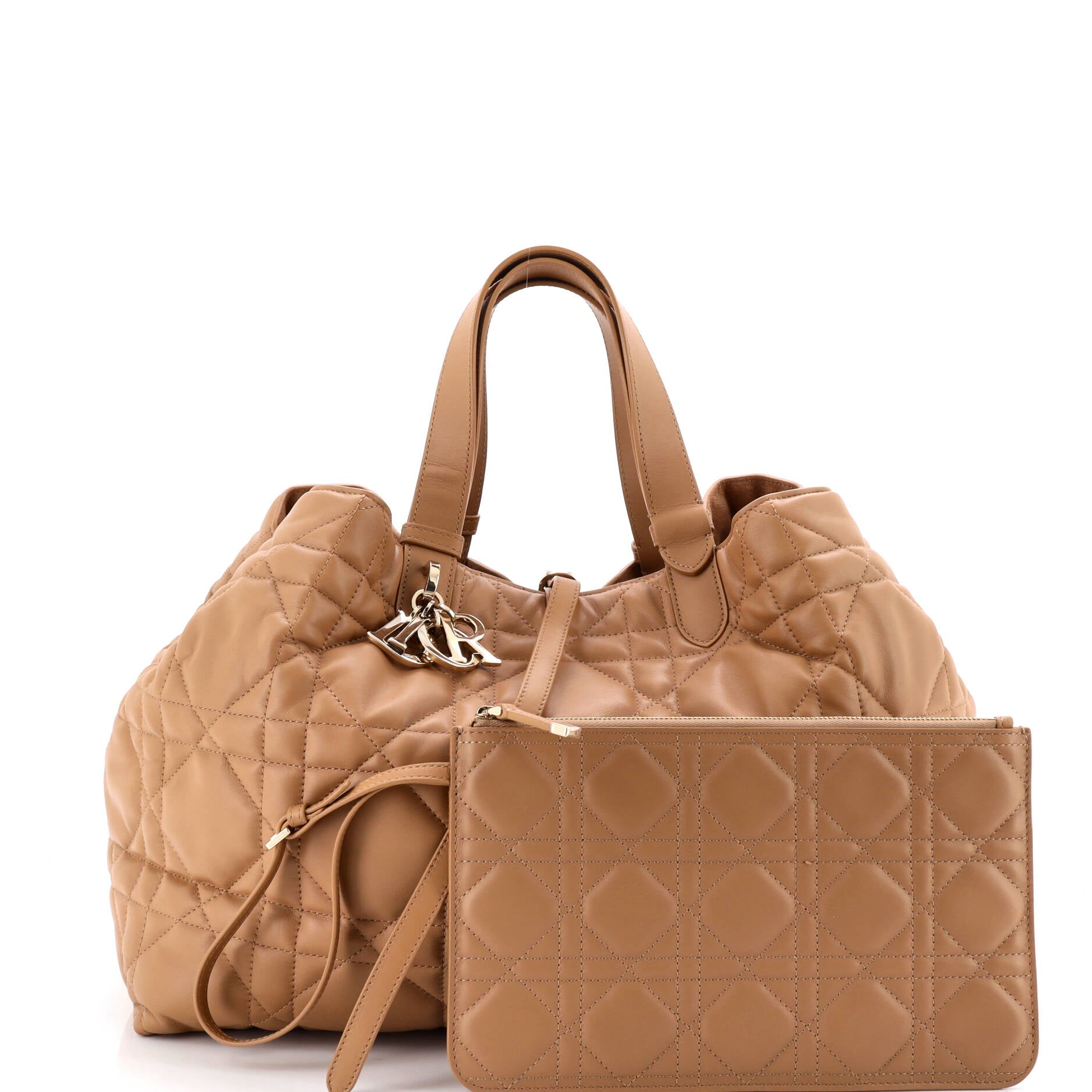 Toujours Tote Bag Macrocannage Quilt Calfskin Large