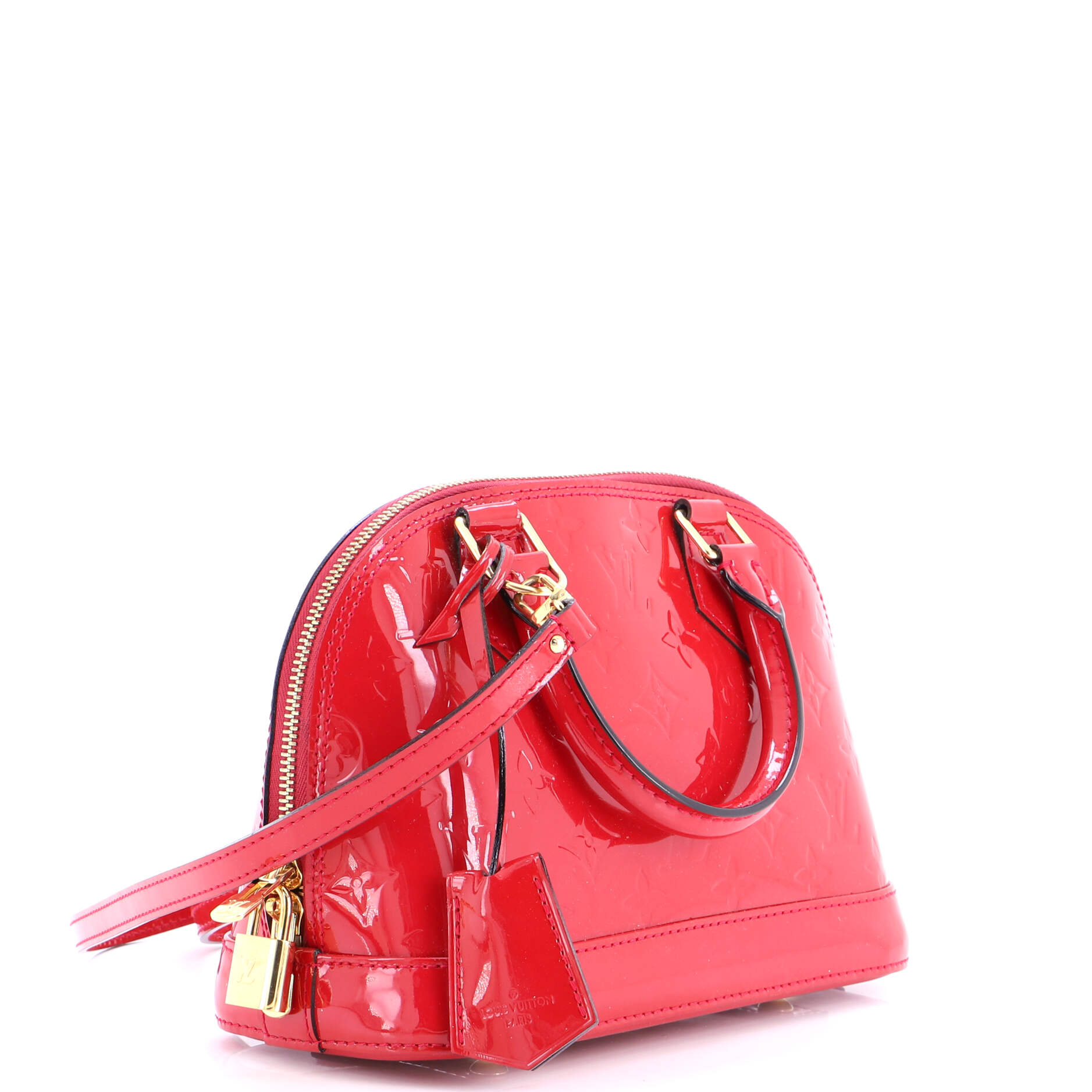 Alma Handbag Monogram Vernis BB