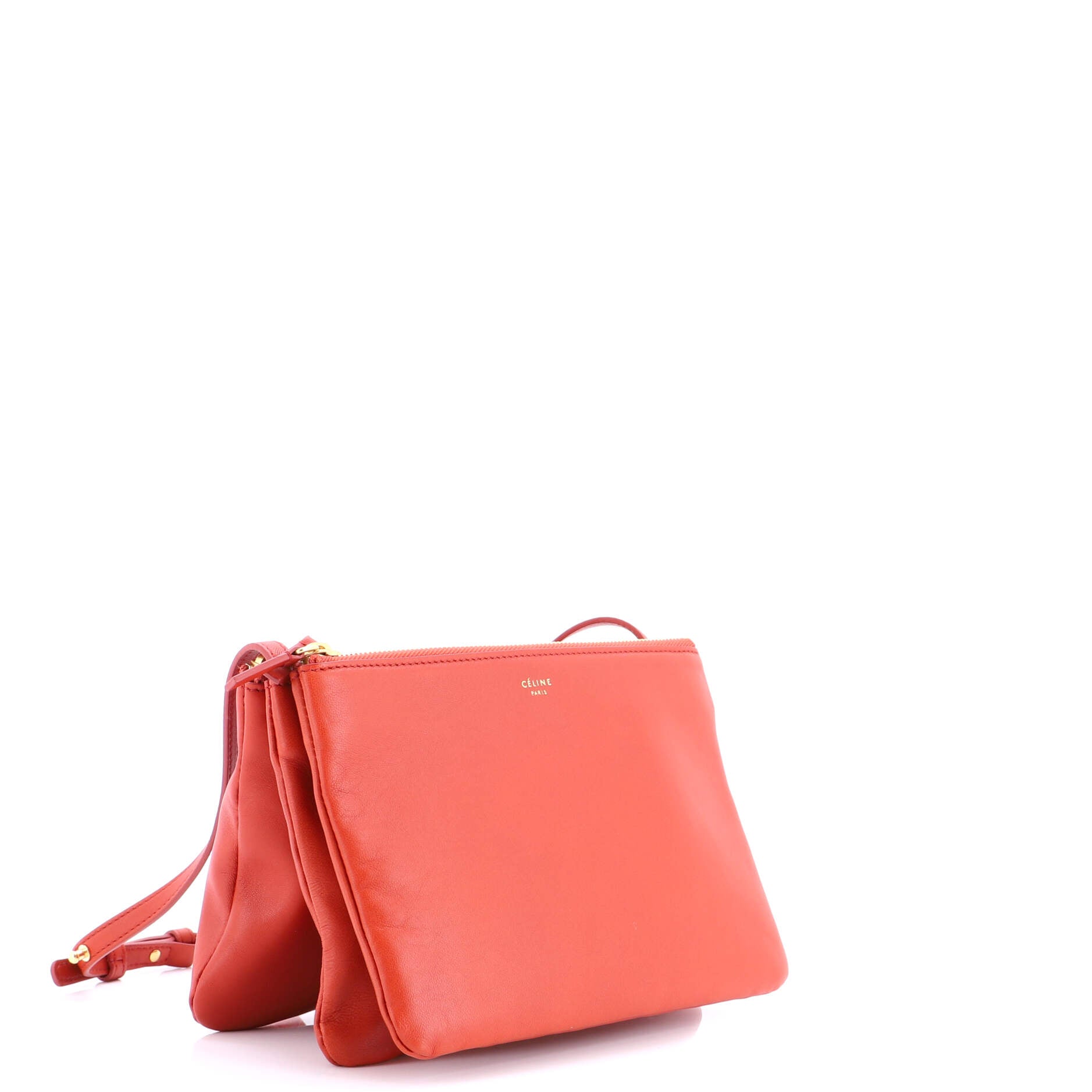 Trio Crossbody Bag Leather Small