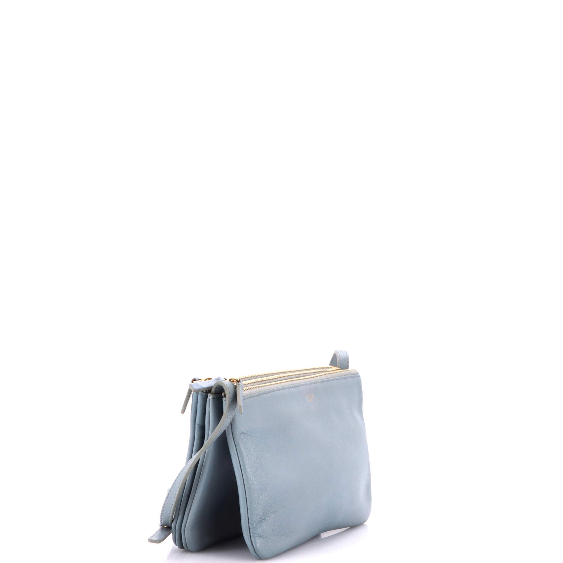 Trio Crossbody Bag Leather Small