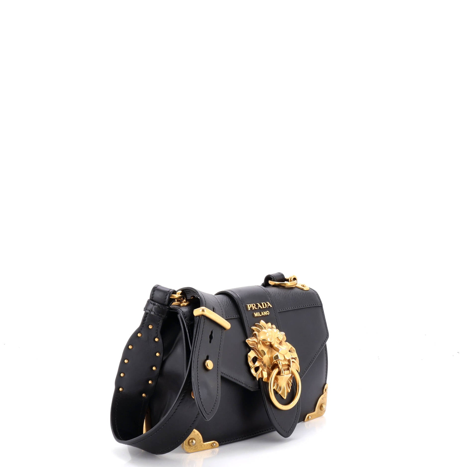 Animalier Cahier Crossbody Bag Leather Small