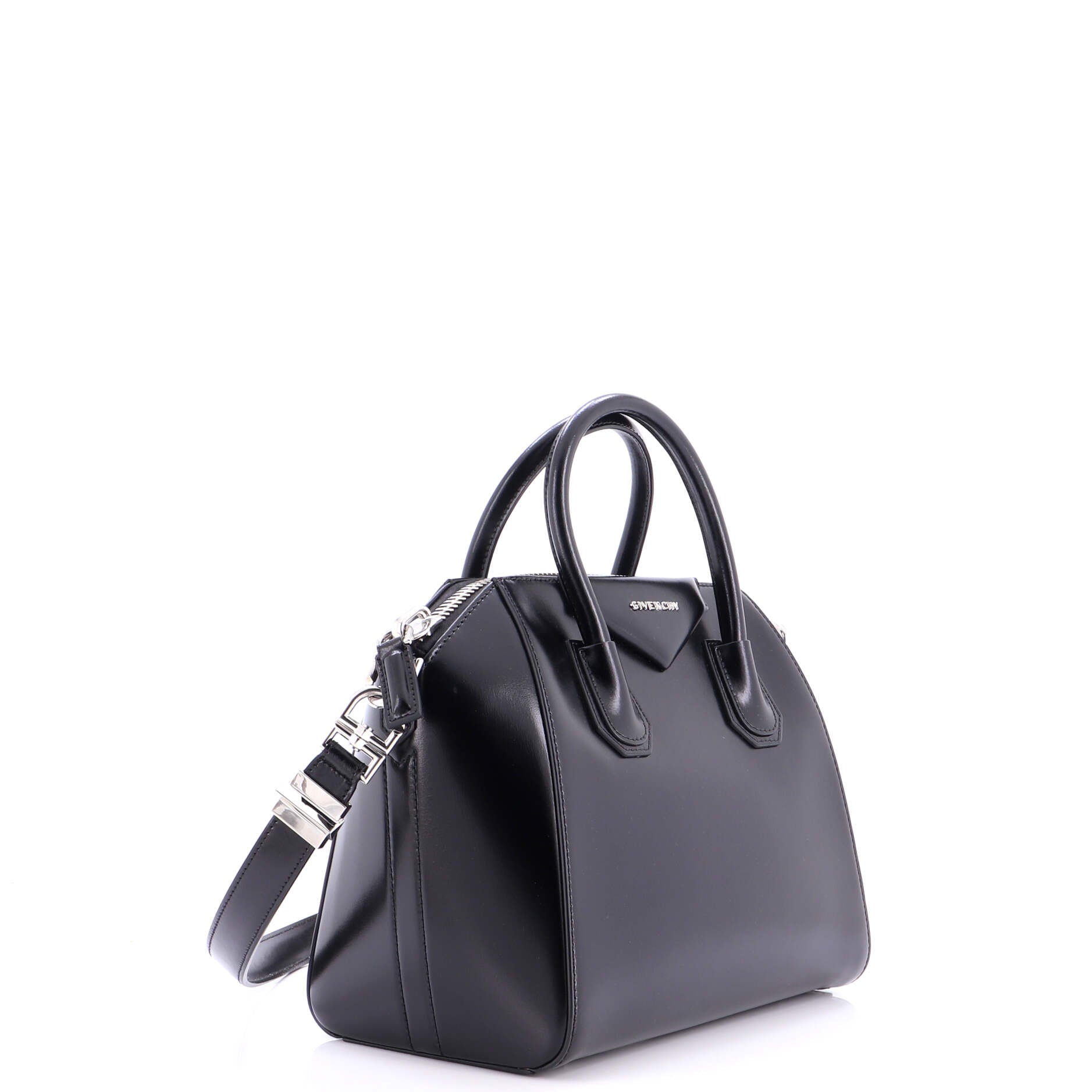 Antigona Bag Glazed Leather Small