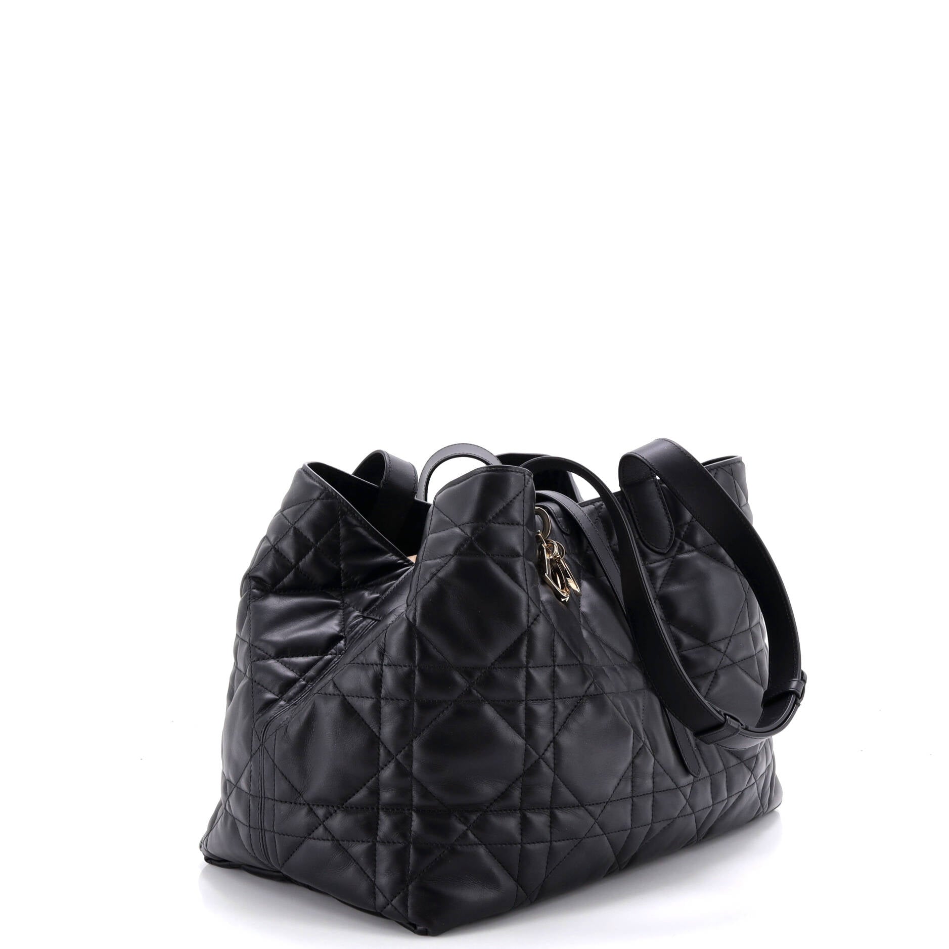 Toujours Tote Bag Macrocannage Quilt Calfskin Large