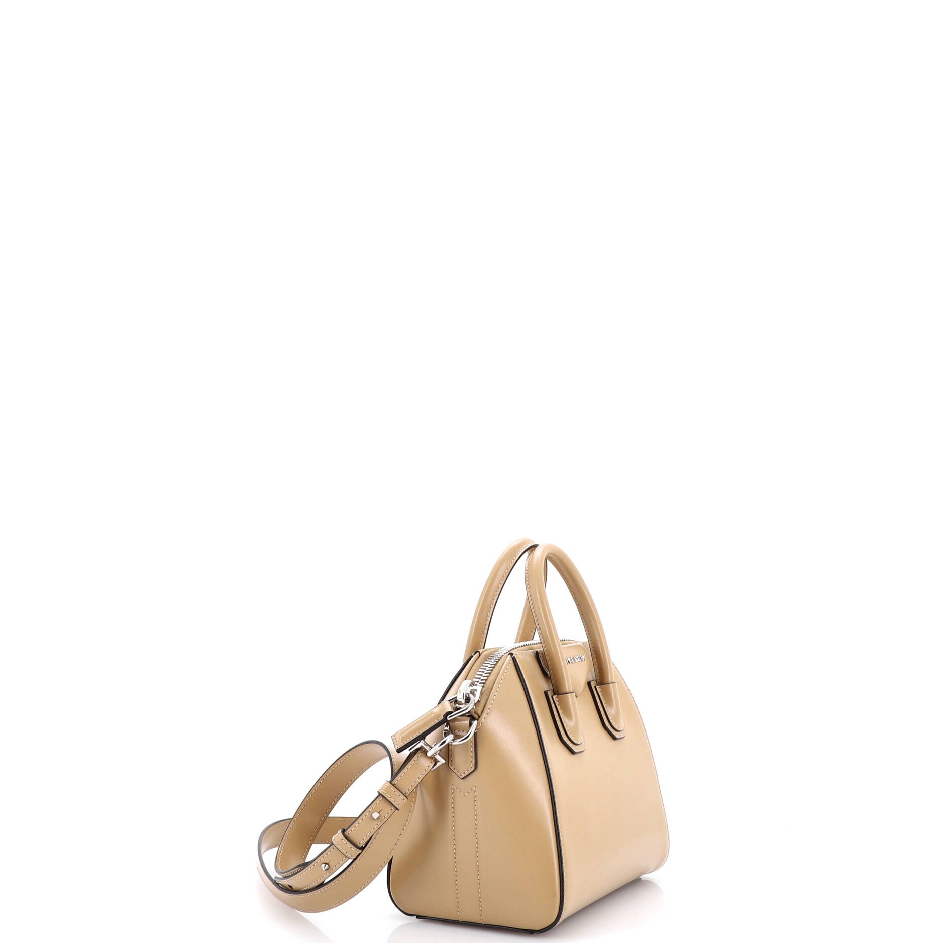 Antigona Bag Glazed Leather Mini