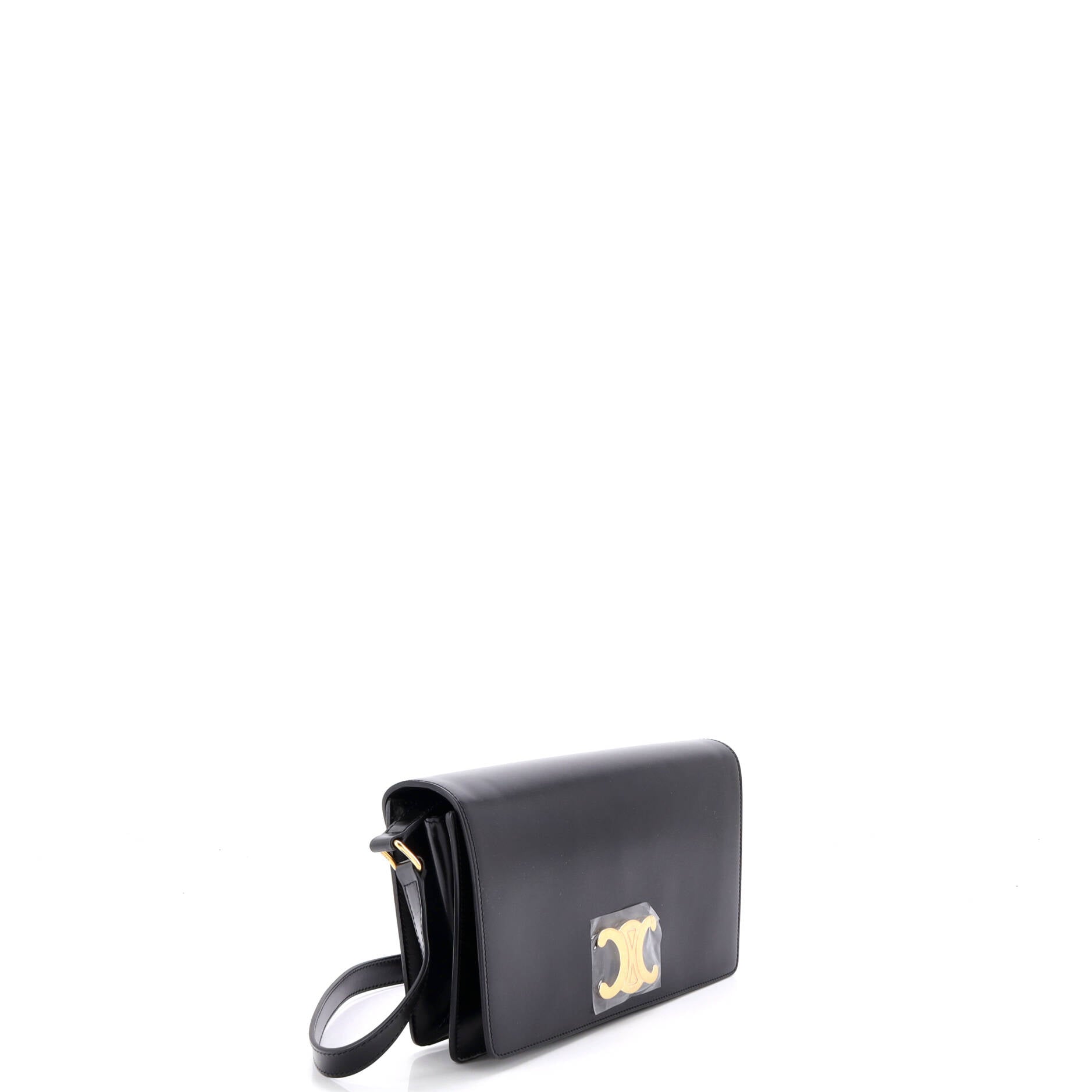 Trapeze Triomphe Shoulder Bag Smooth Calfskin