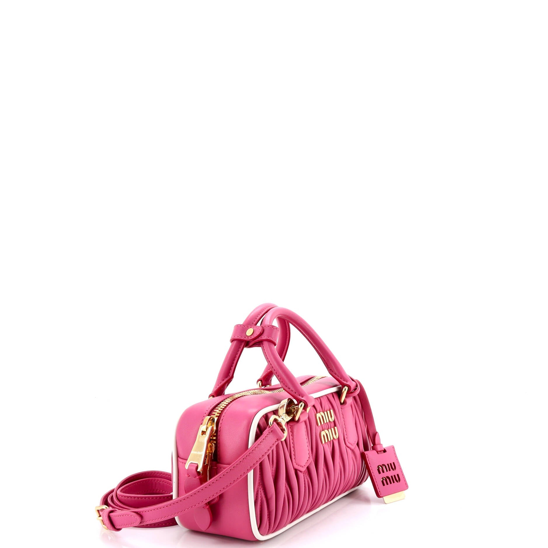 Arcadie Top Handle Bag Matelasse Leather Regular