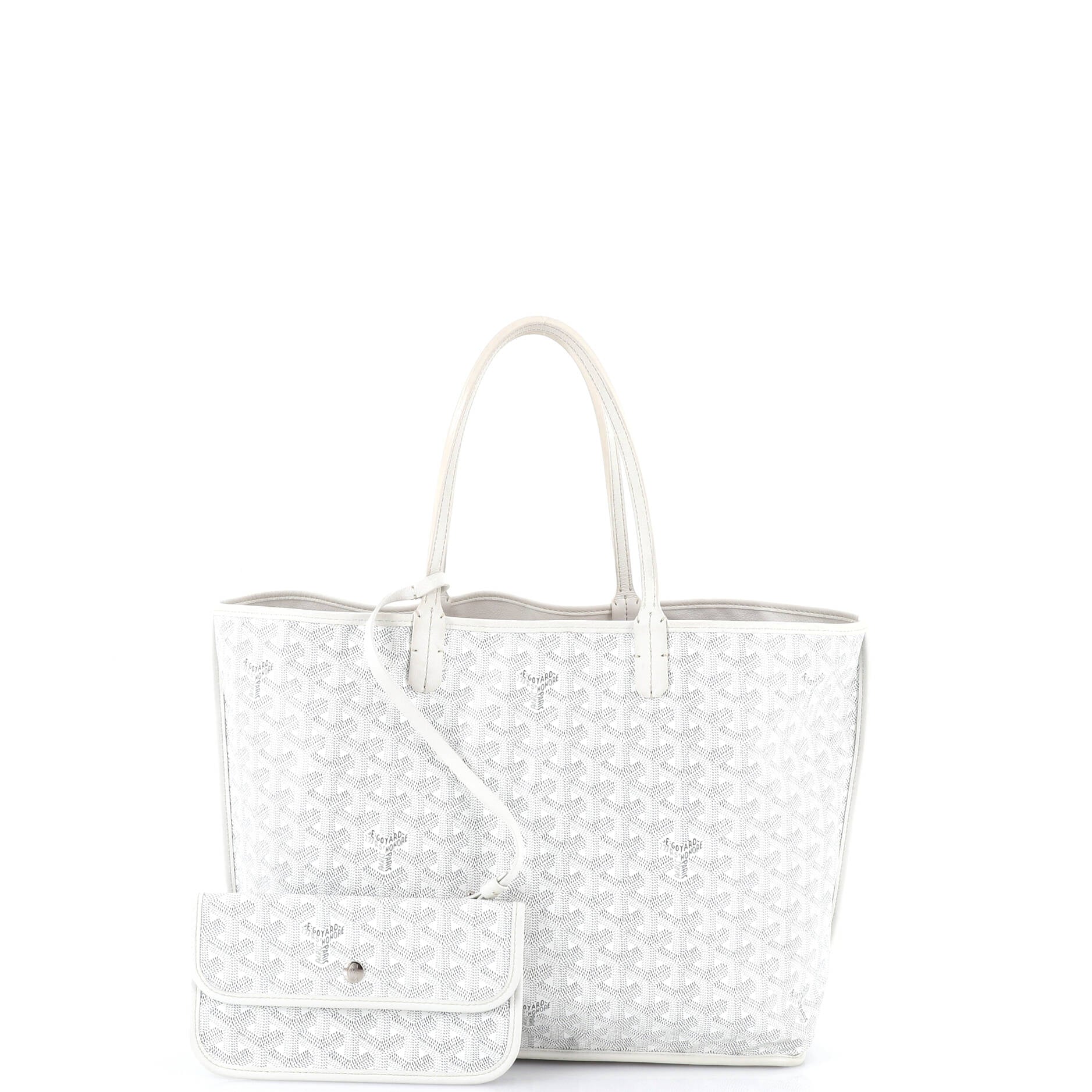 Anjou Reversible Tote Coated Canvas PM
