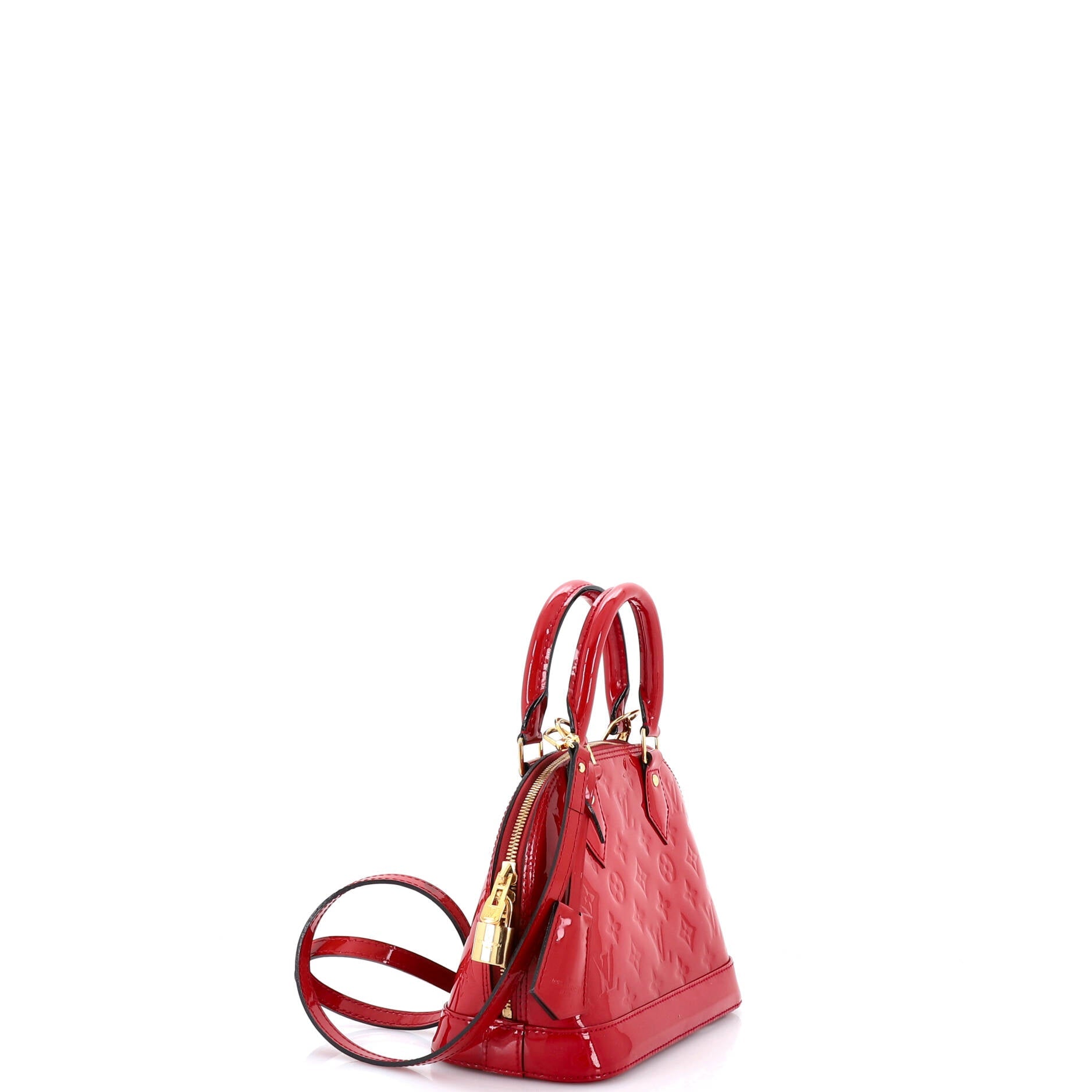 Alma Handbag Monogram Vernis BB