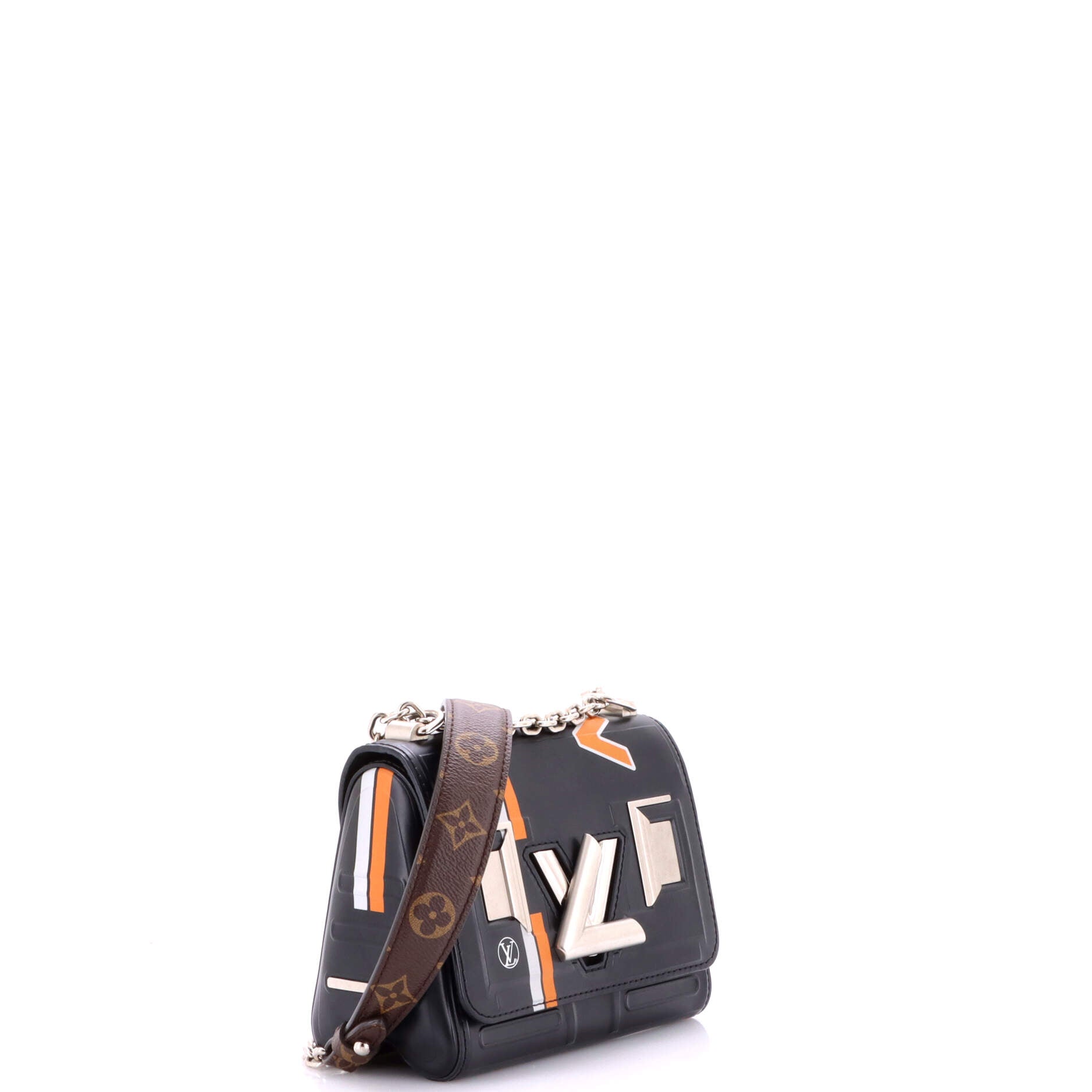 Twist Handbag Limited Edition Embossed Epi Space Leather PM