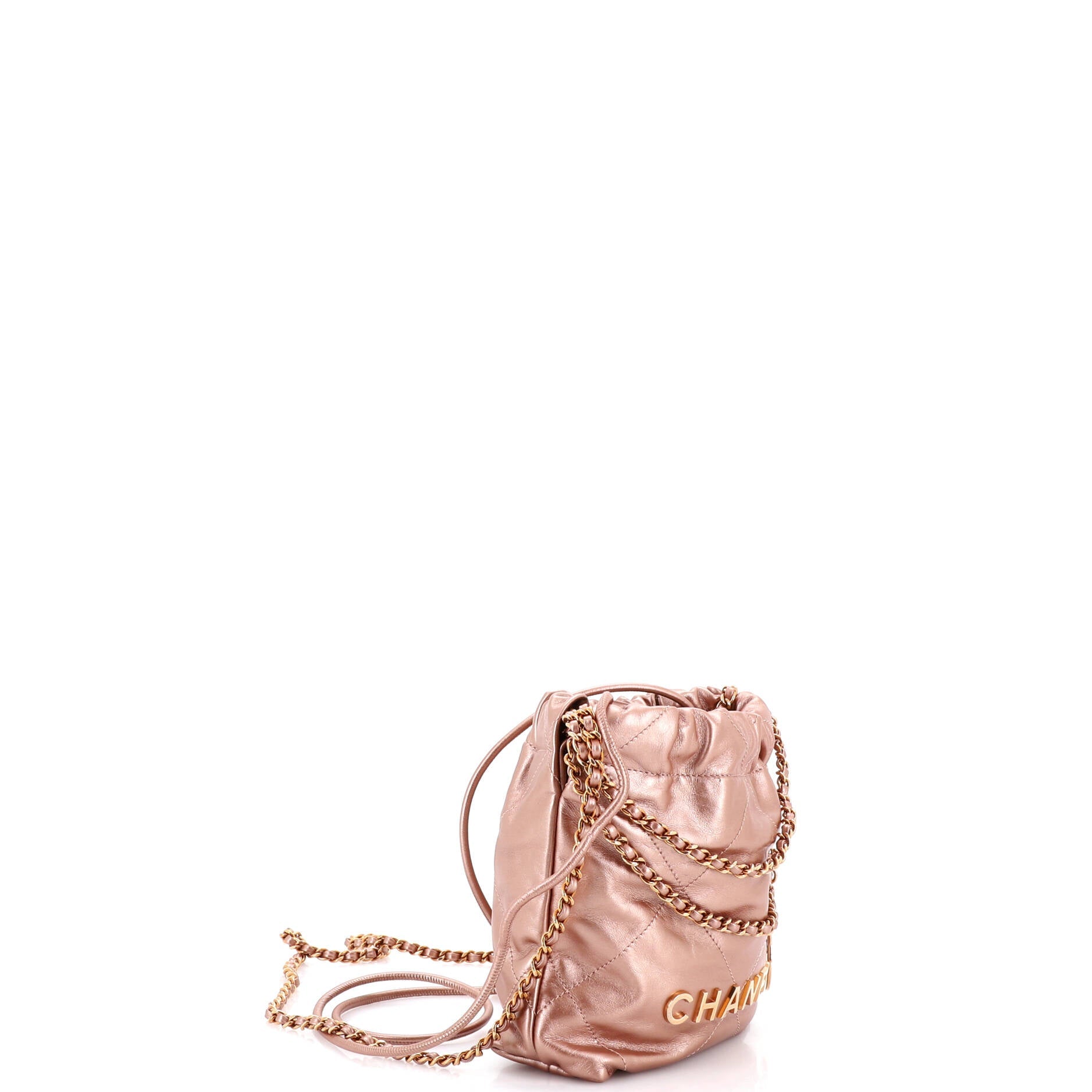 22 Chain Hobo Quilted Calfskin Mini