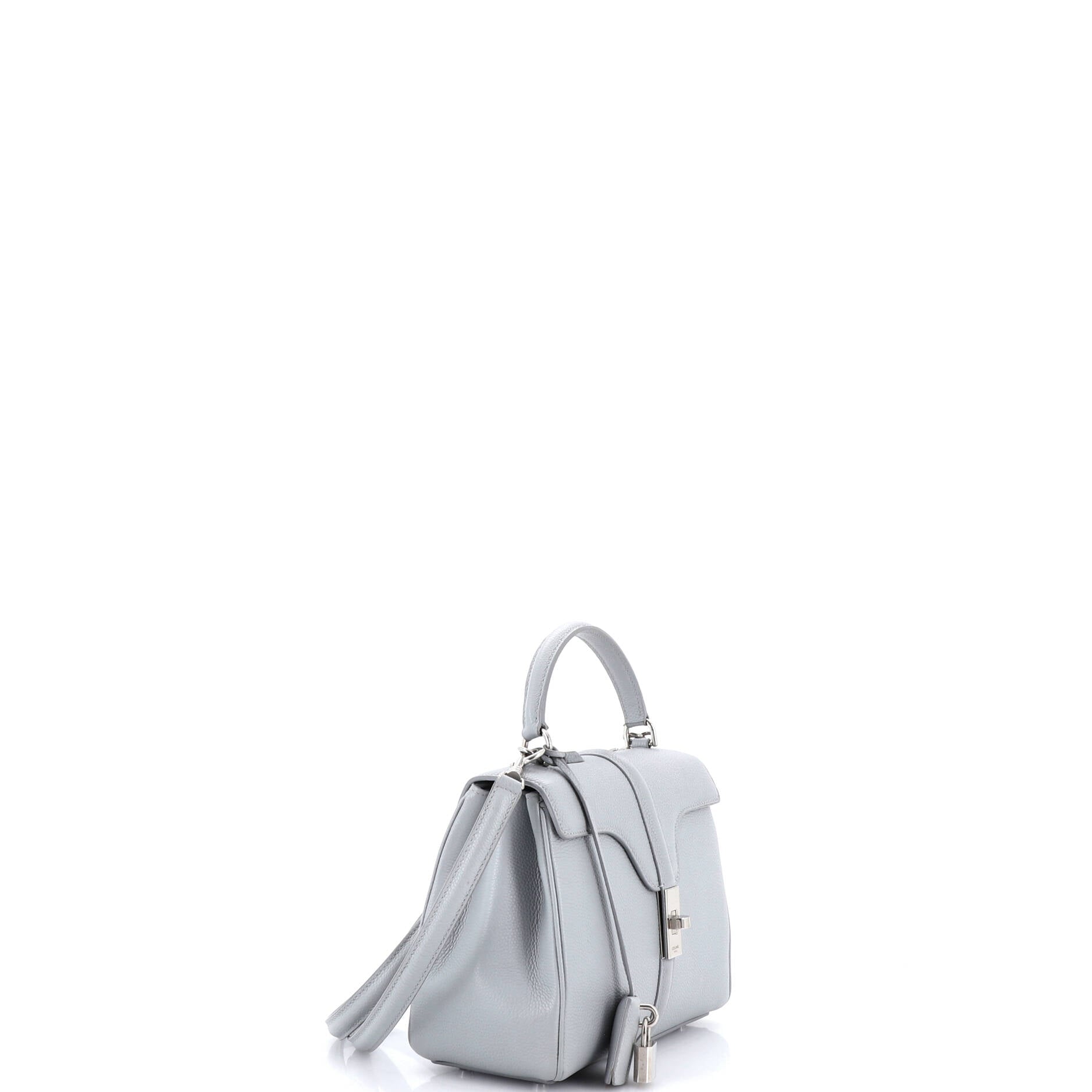 16 Top Handle Bag Grained Calfskin Small