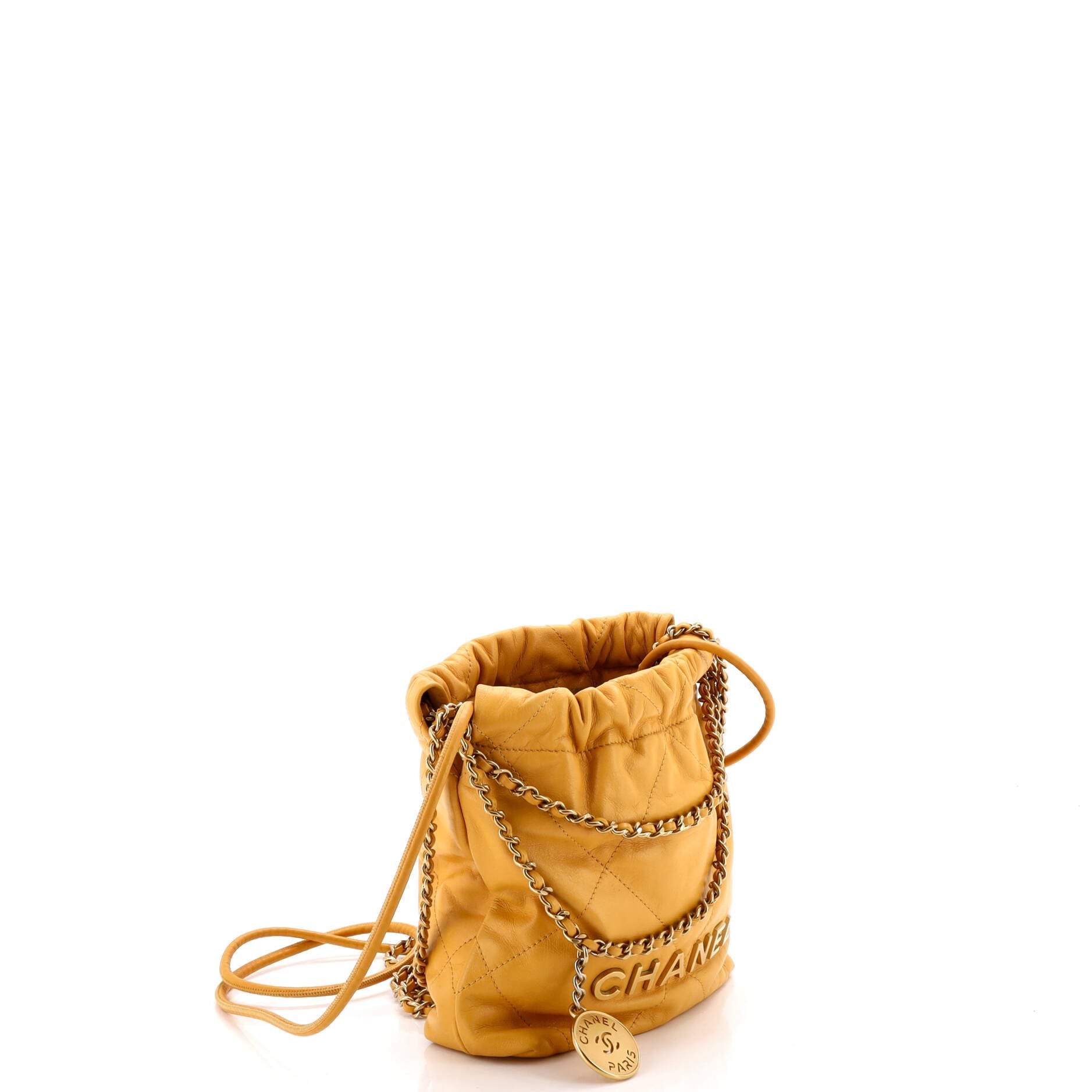 22 Chain Hobo Quilted Calfskin Mini
